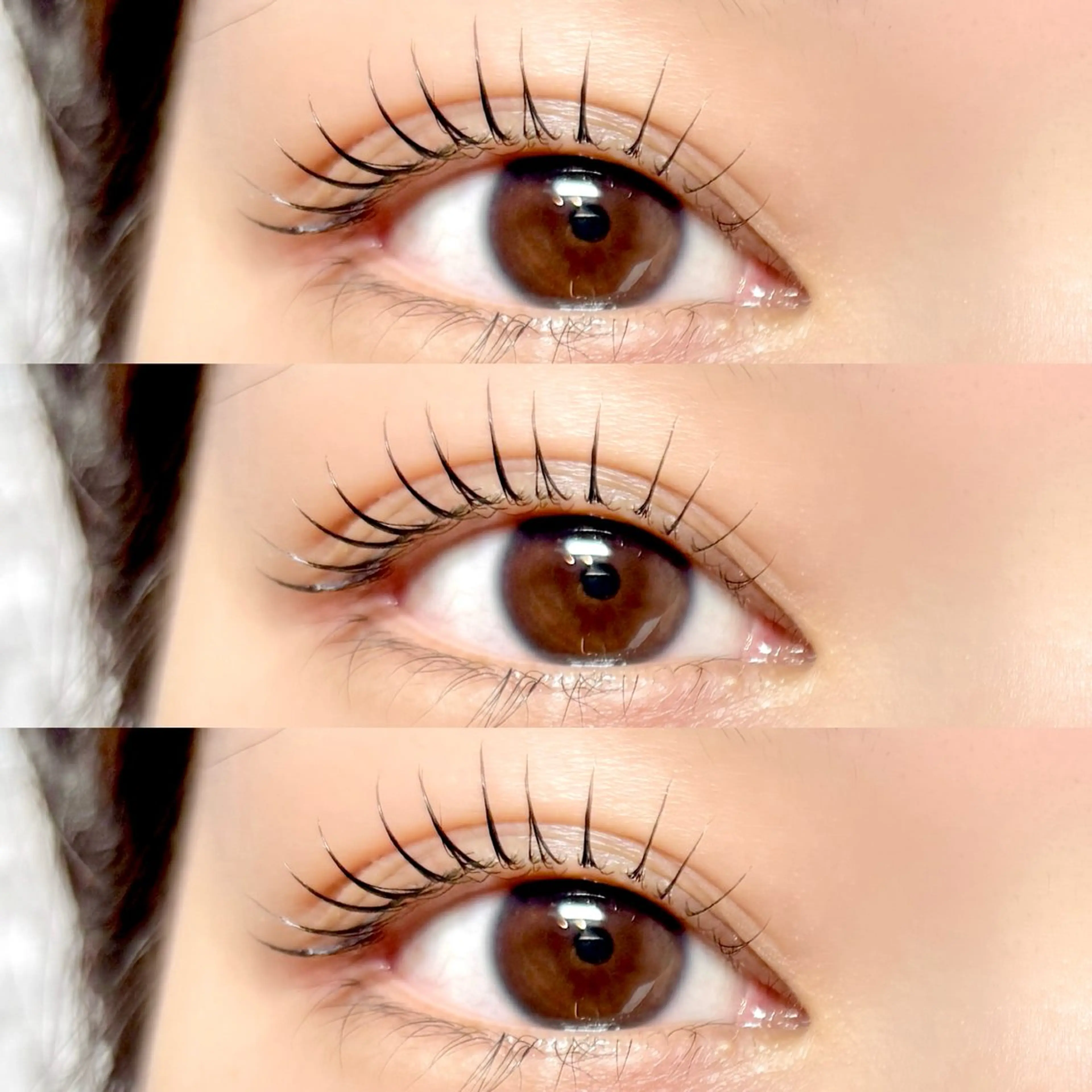 マツエク・マツパ ナチュラル パリジェンヌラッシュリフト まつげパーマ 一重×まつ毛パーマ マツパ 表参道eyelist KONOMIのマツエク・マツパデザイン