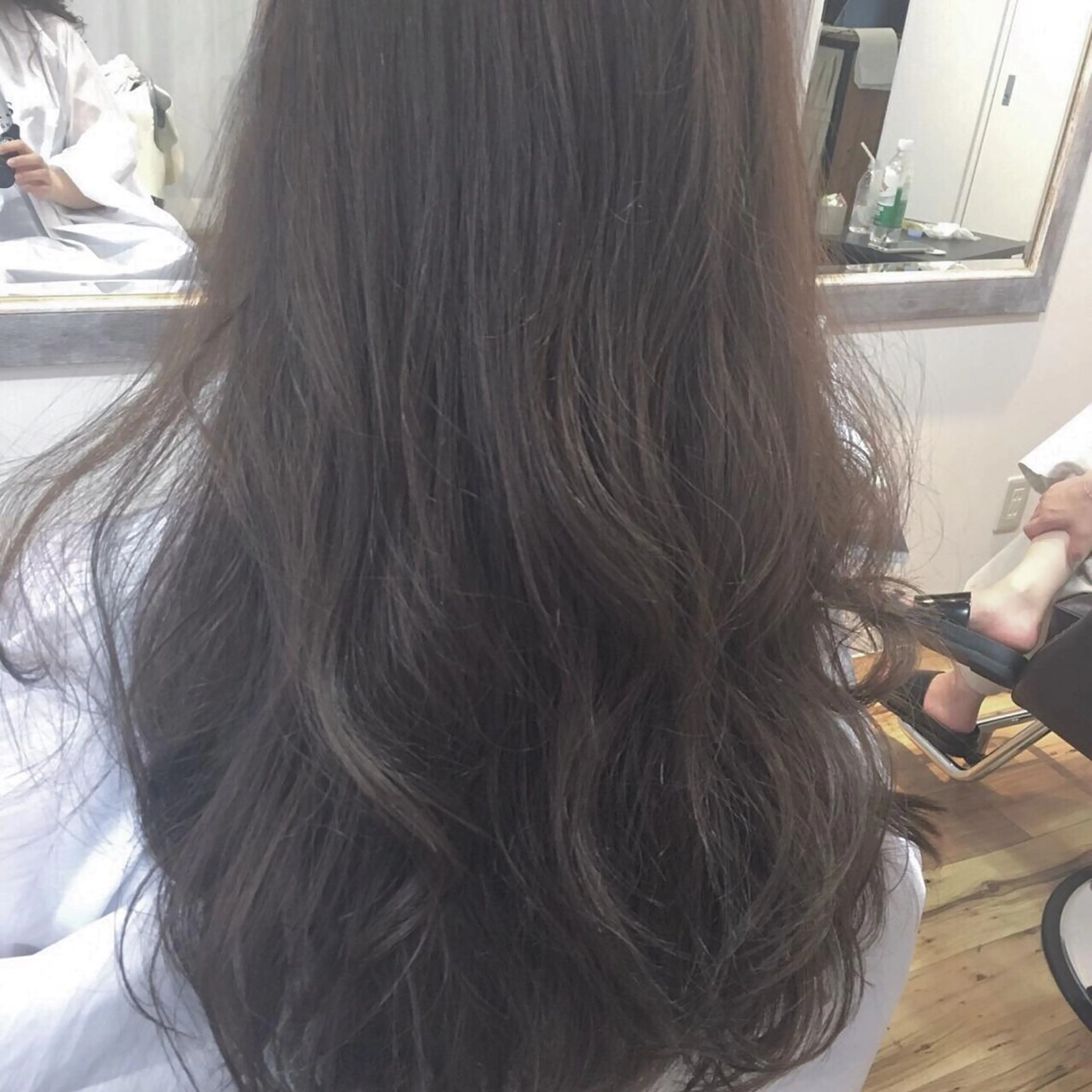 ロング カラー MIZUHO / ダブルカラー髪質改善のヘアスタイル