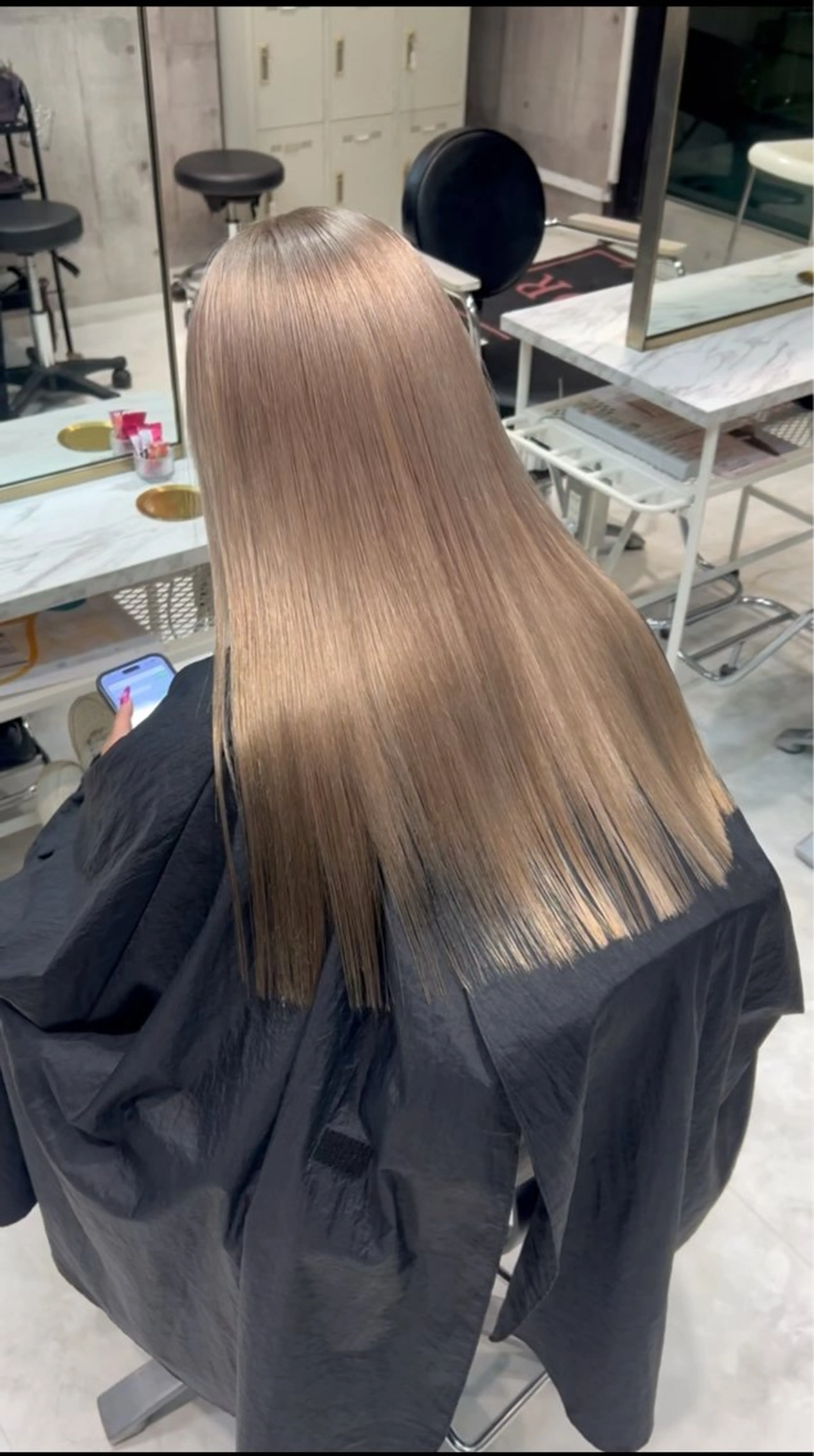 ロング 【色落ちまで可愛い】 mao🐩💜のヘアスタイル