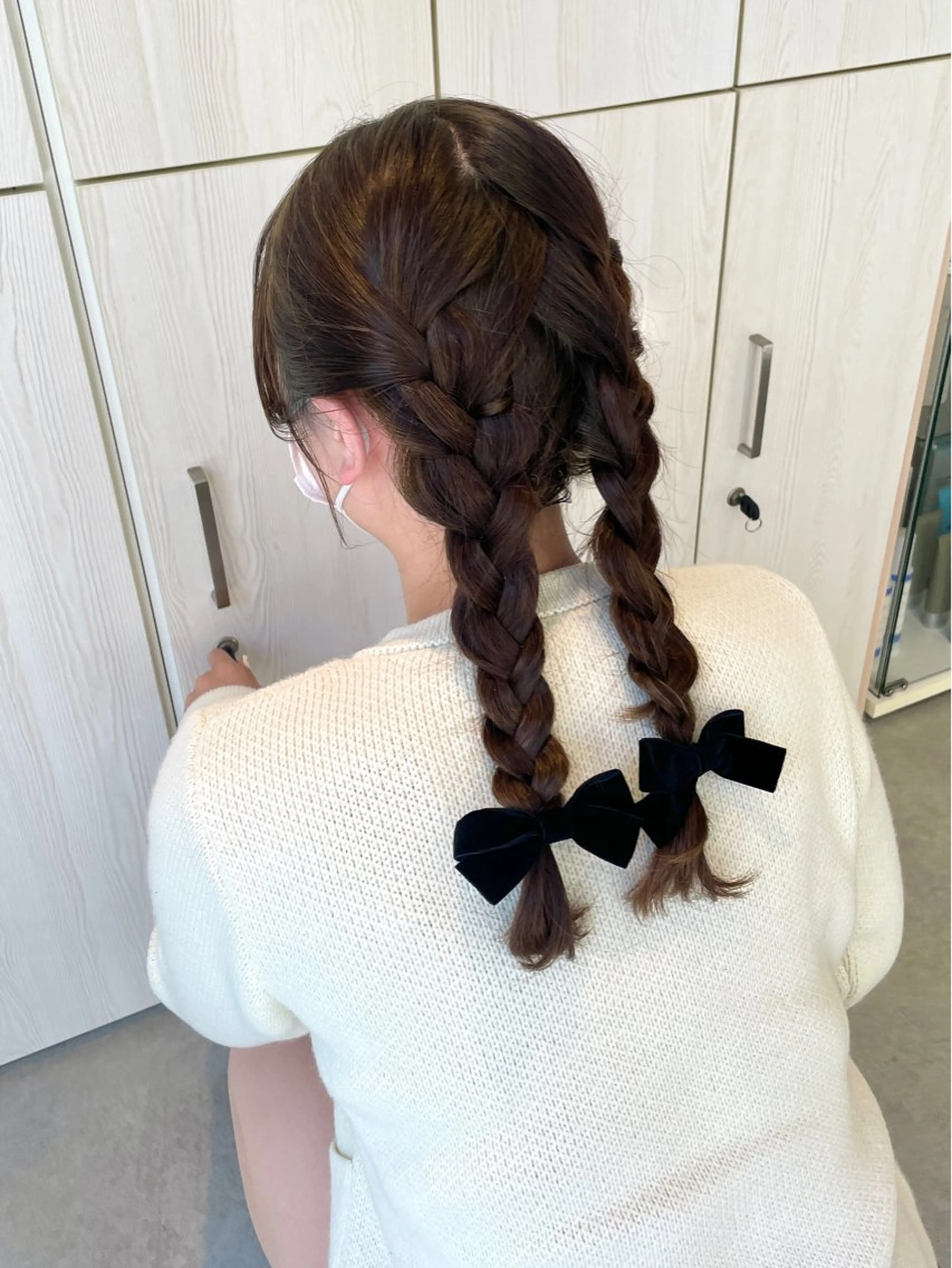 ロング カラー ヘーゼル 韓国風ヘア ヘアカラー トリートメント ヘアセット Masena所属・💎韓国風レイヤー /ボブ💎Namiのヘアスタイル