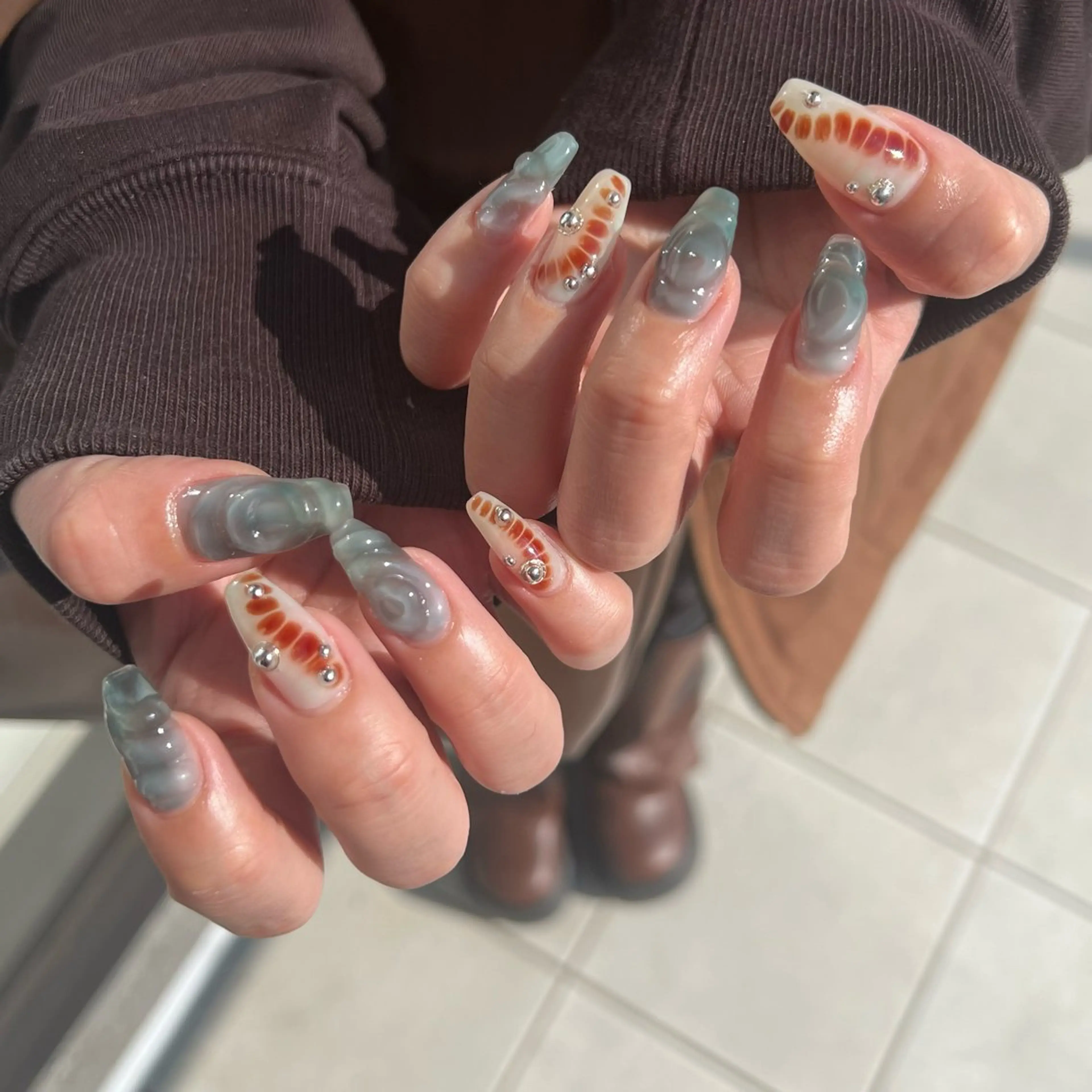 ネイル ハンドネイル Allure小山店 Nagisaのネイルデザイン