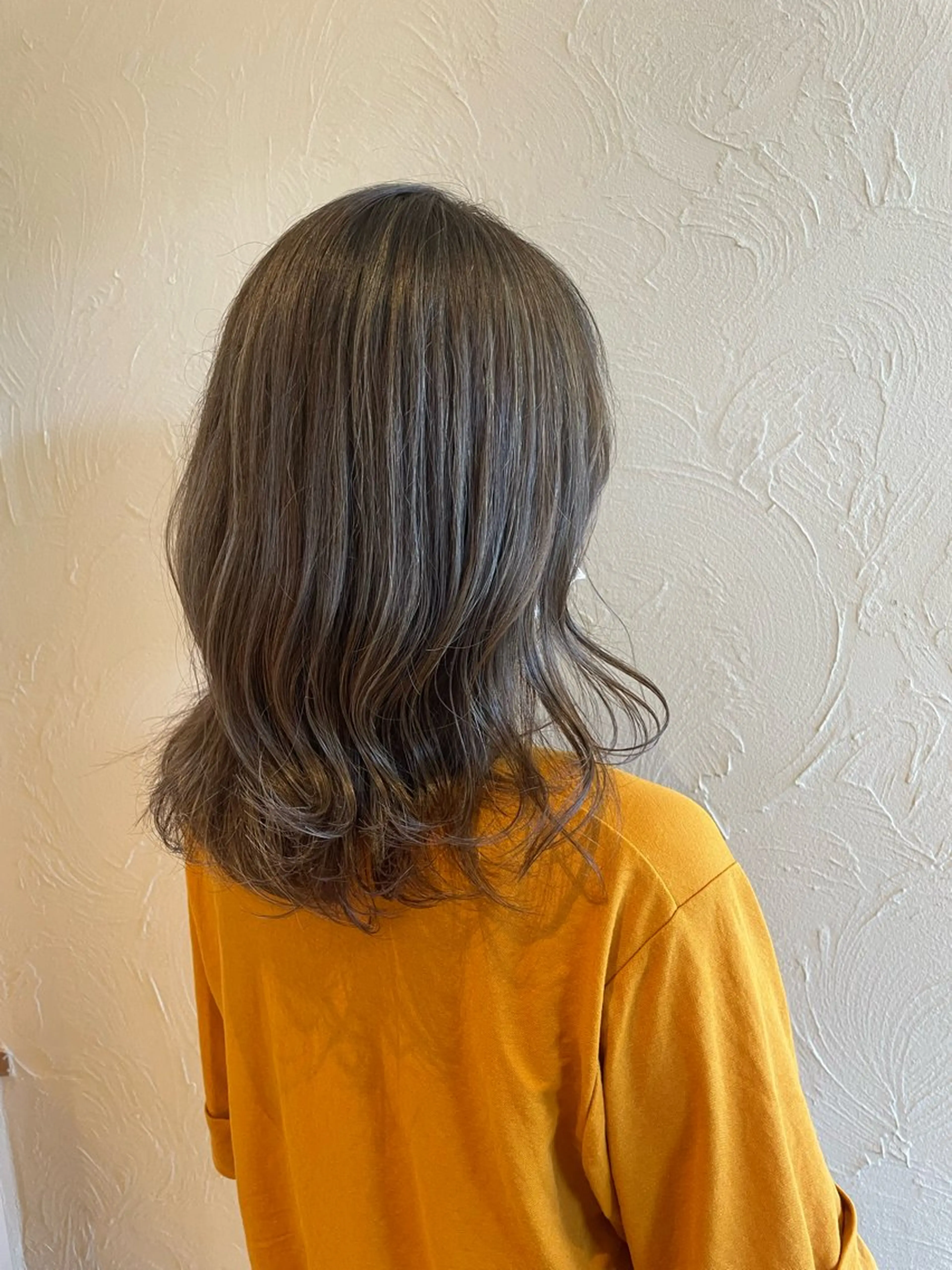 セミロング カラー ageless所属・ageless/ nana/髪質改善のヘアスタイル