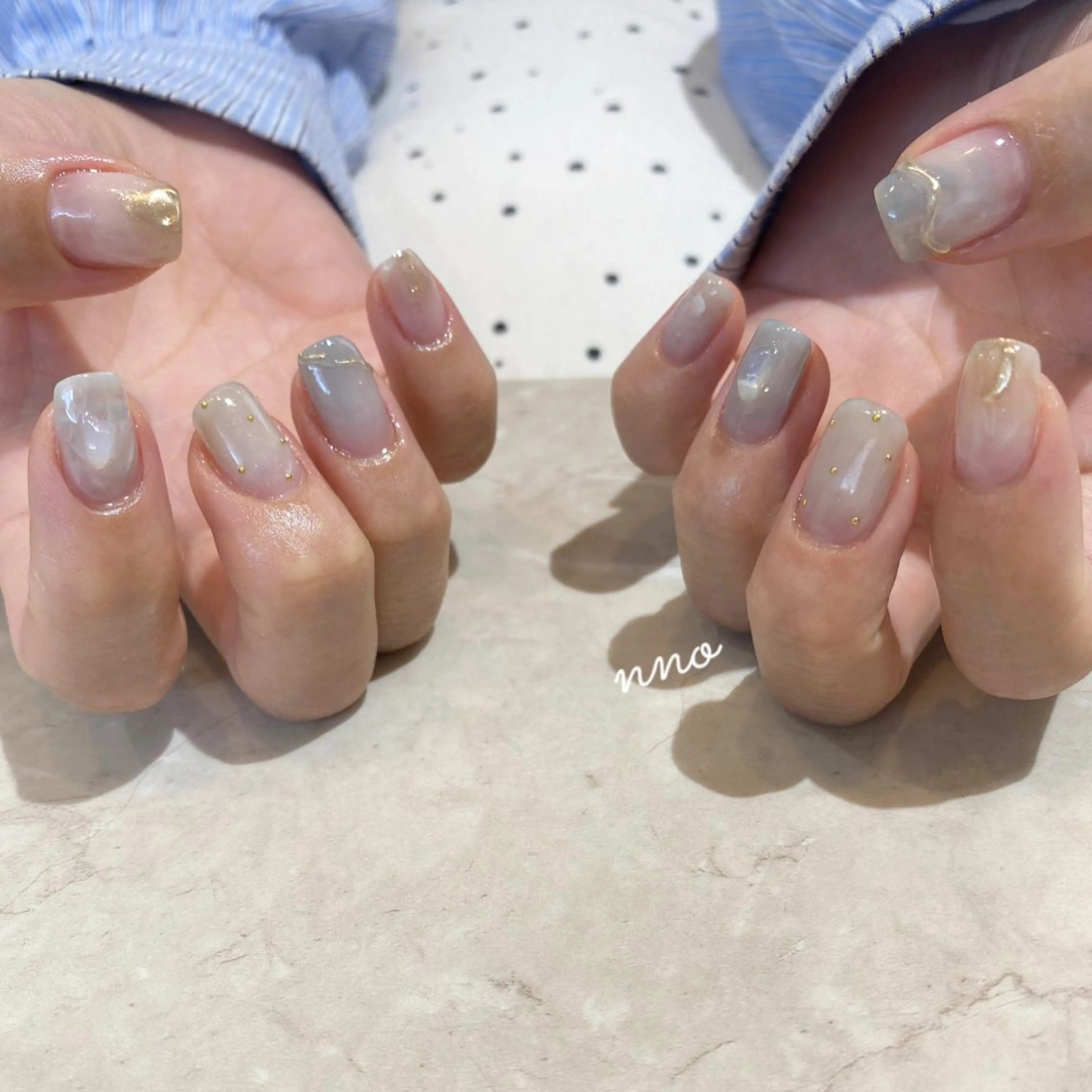 ネイル ハンドネイル フットネイル nno  nail   エヌノネイル所属・nno nailのネイルデザイン