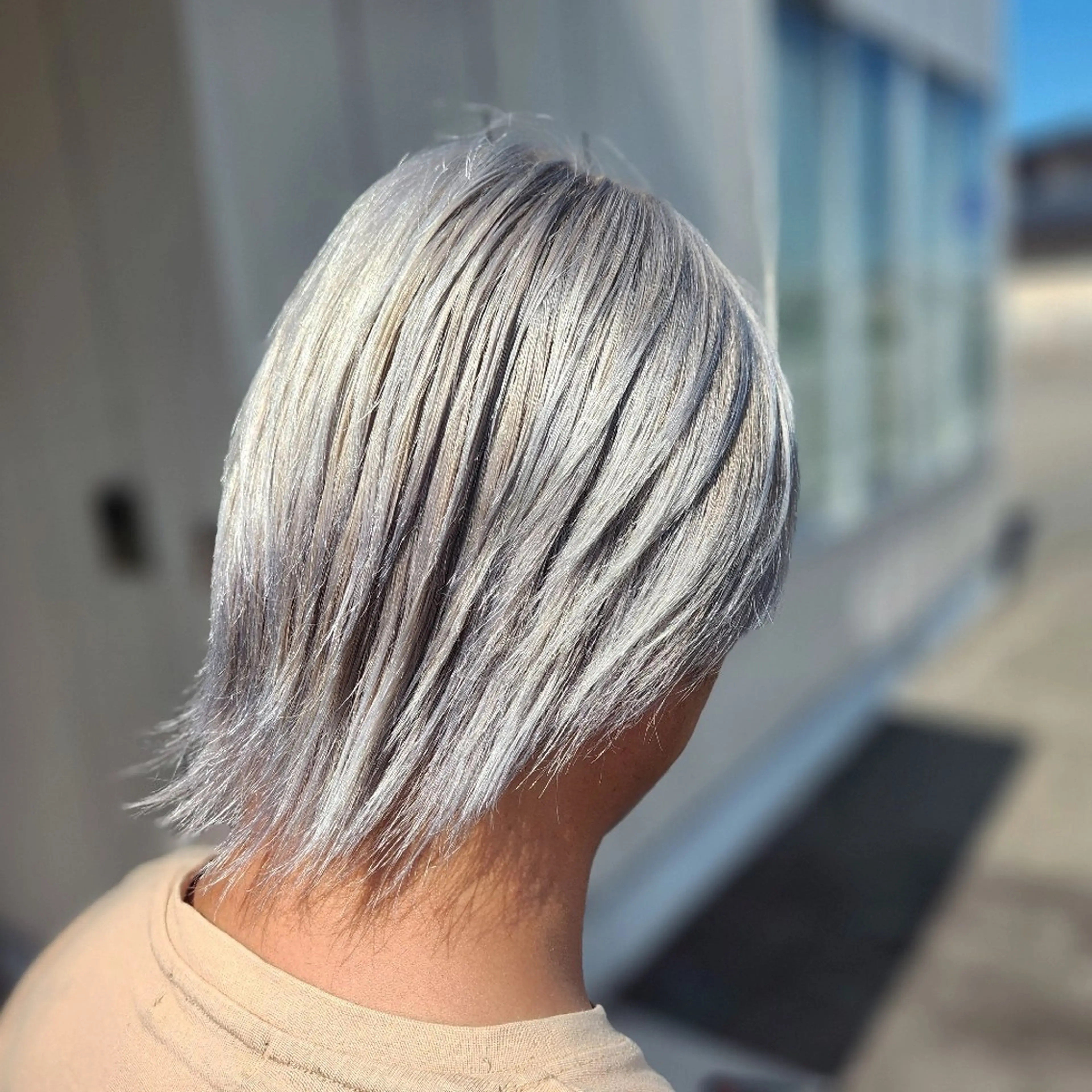 カラー ショート ブリーチ O.hair designers所属・シールエクステ🎀 ホシノ🕒ユウカのヘアスタイル