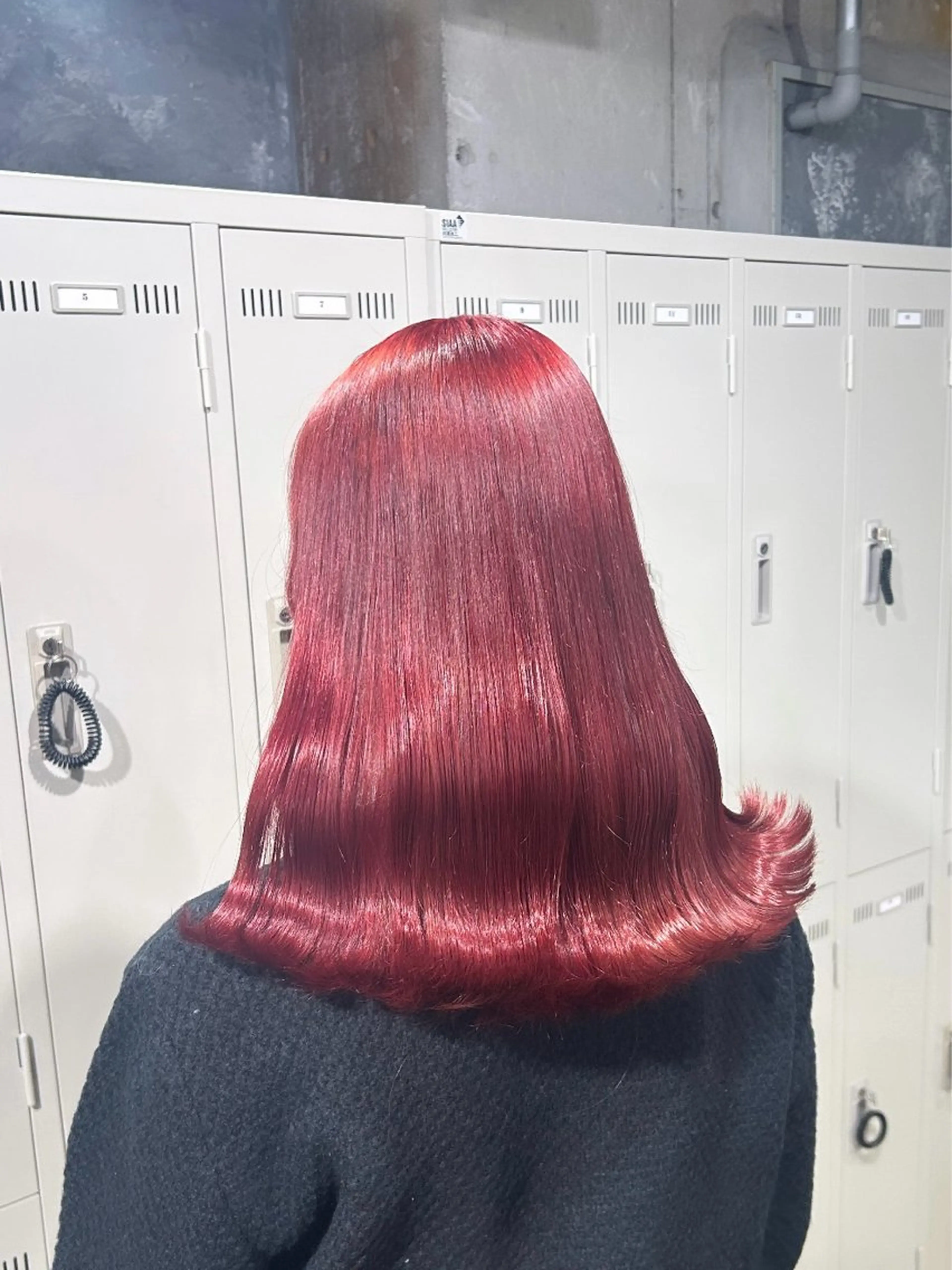 セミロング カラー IS所属・横浜美容室/透明感 カラー/レイヤーのヘアスタイル