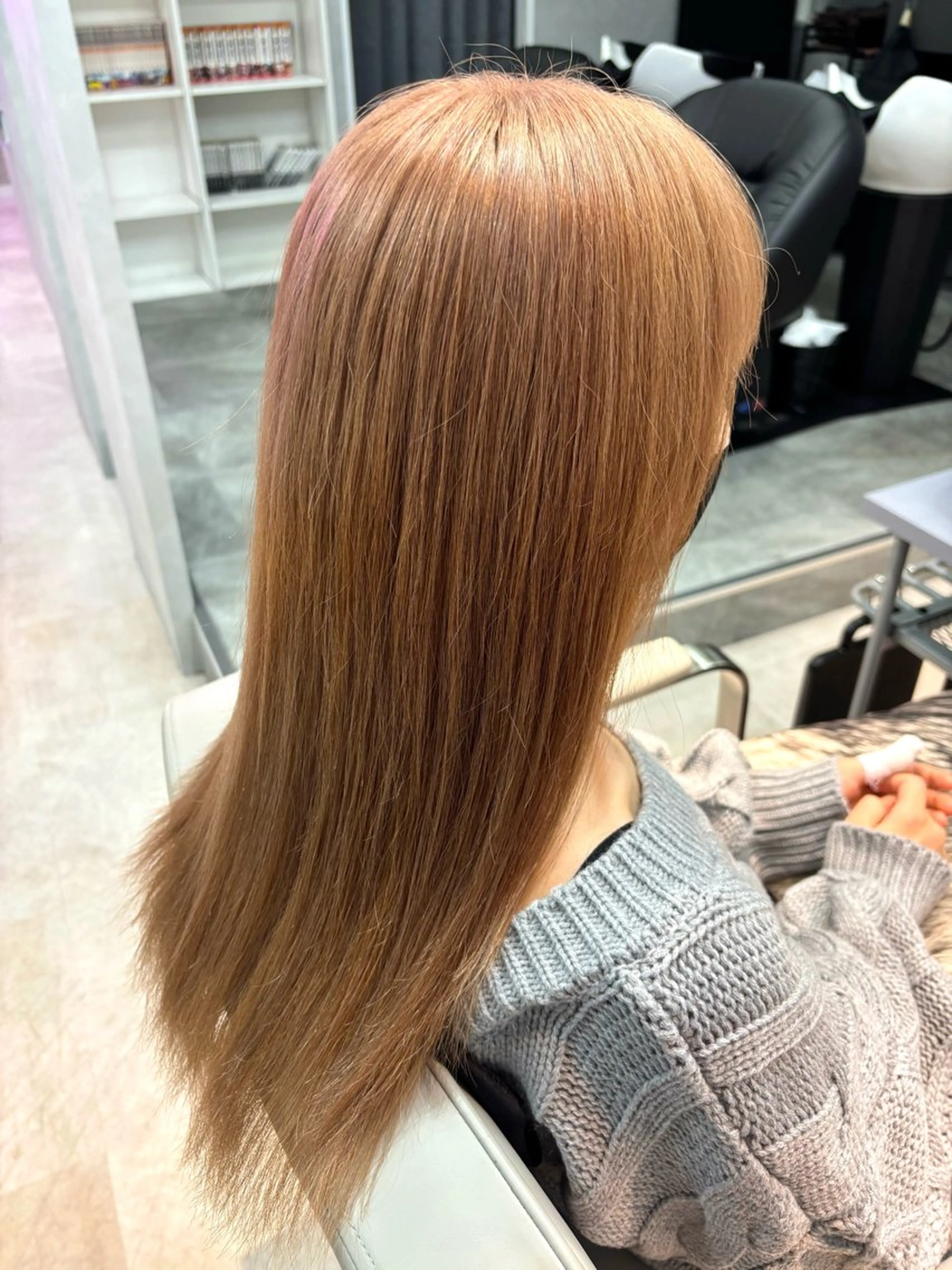 ロング カラー ヘアカラー トリートメント ✨透明感×ツヤ髪✨ 川崎/KAITOのヘアスタイル