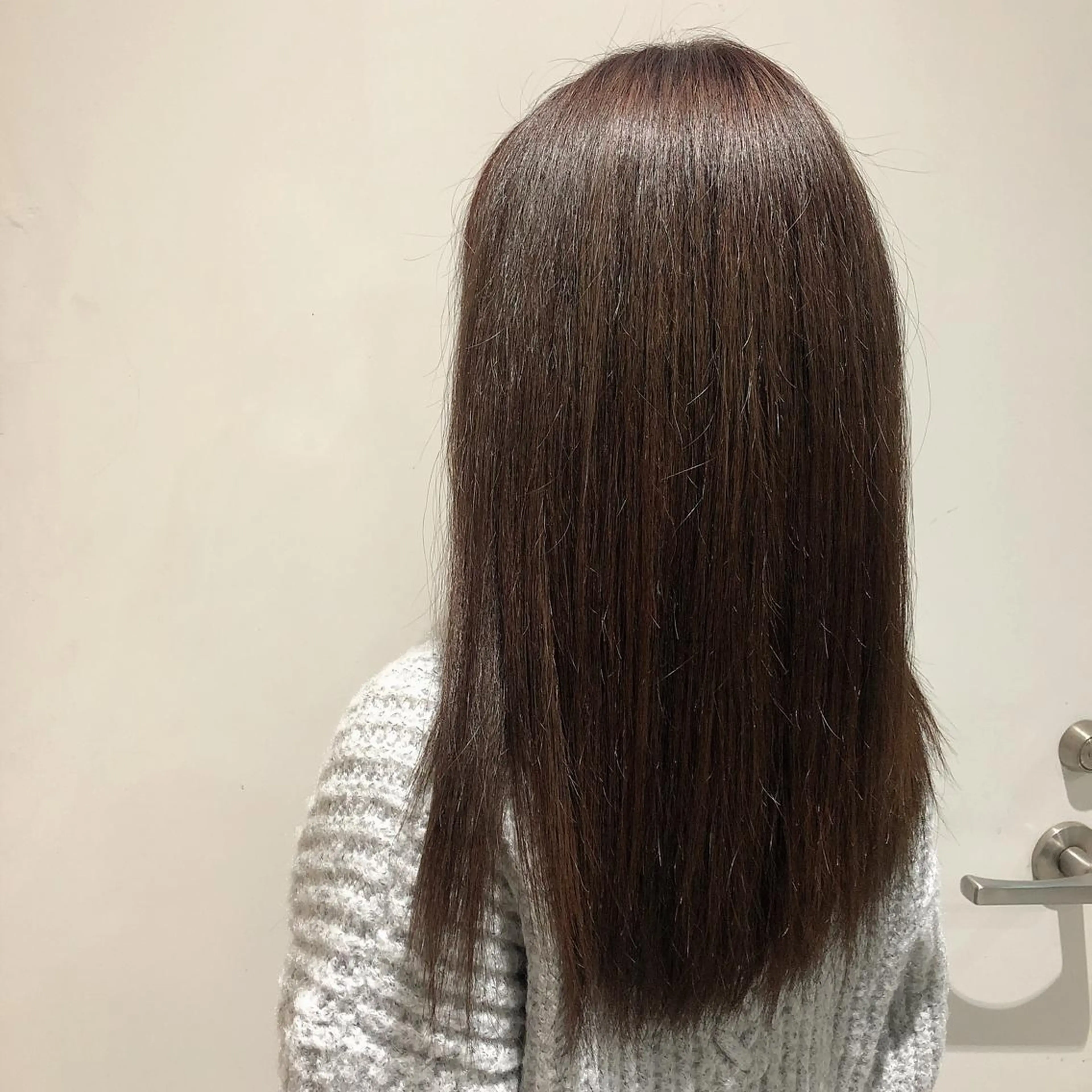 セミロング カラー ベージュカラー 韓国ヘア×髪質改善 /yoshikaのヘアスタイル