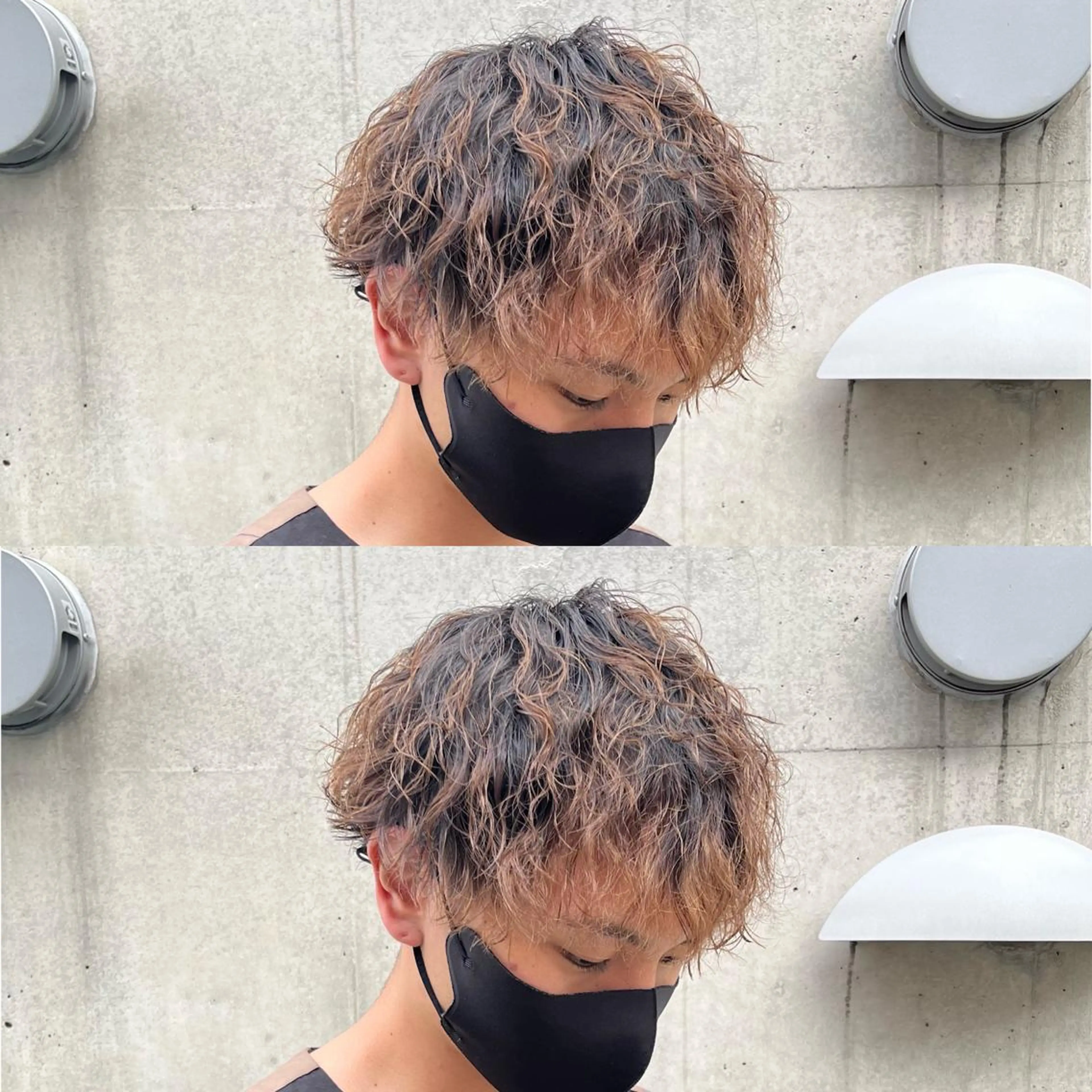 ショート パーマ ヘアアレンジ メンズ メンズパーマ メンズツイストパーマ スパイラルパーマ ツイストパーマ メンズパーマの達人 🌟川内絵人のヘアスタイル