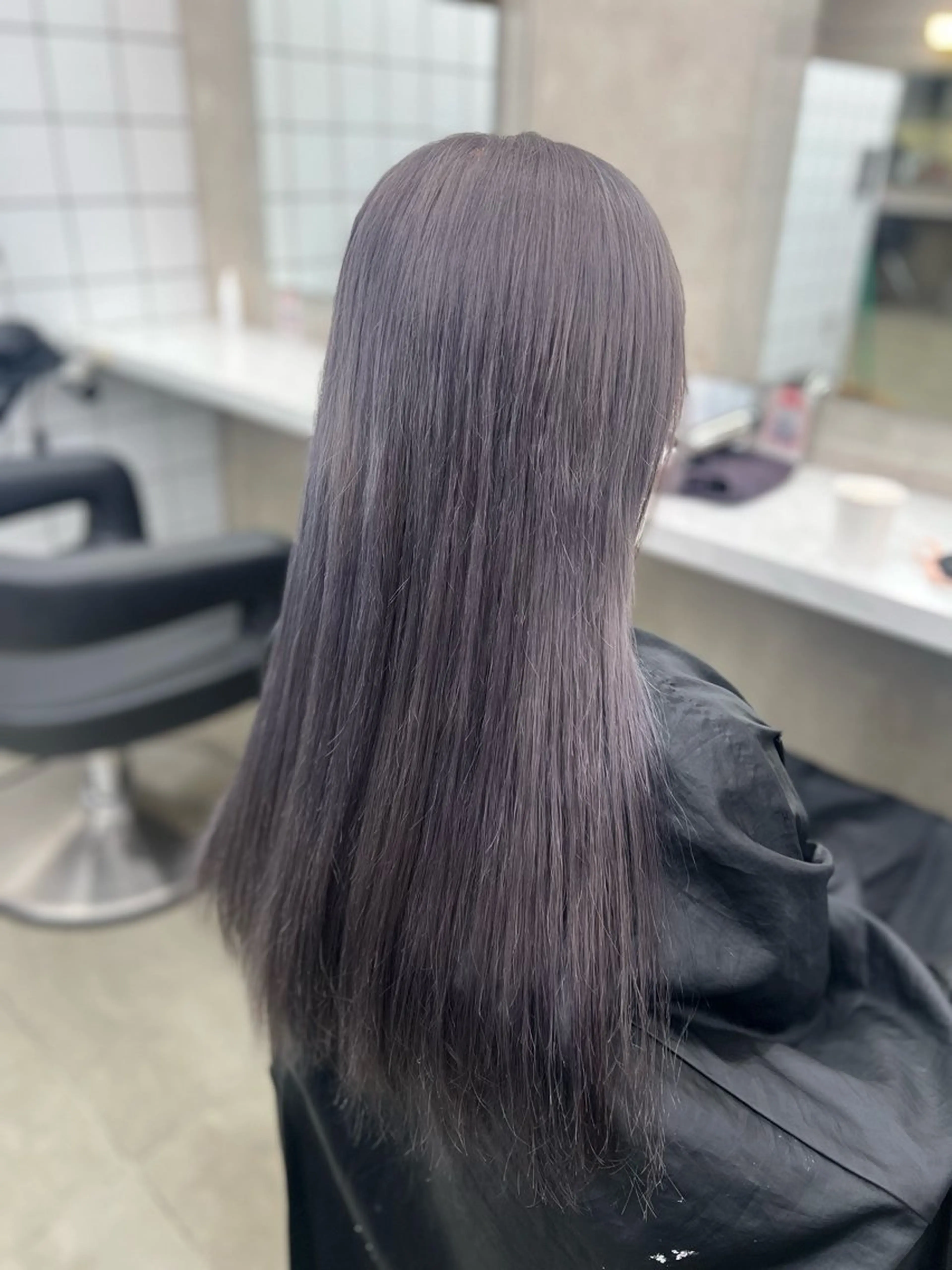 ロング カラー ヘアカラー 韓国レイヤーカット /REIのヘアスタイル