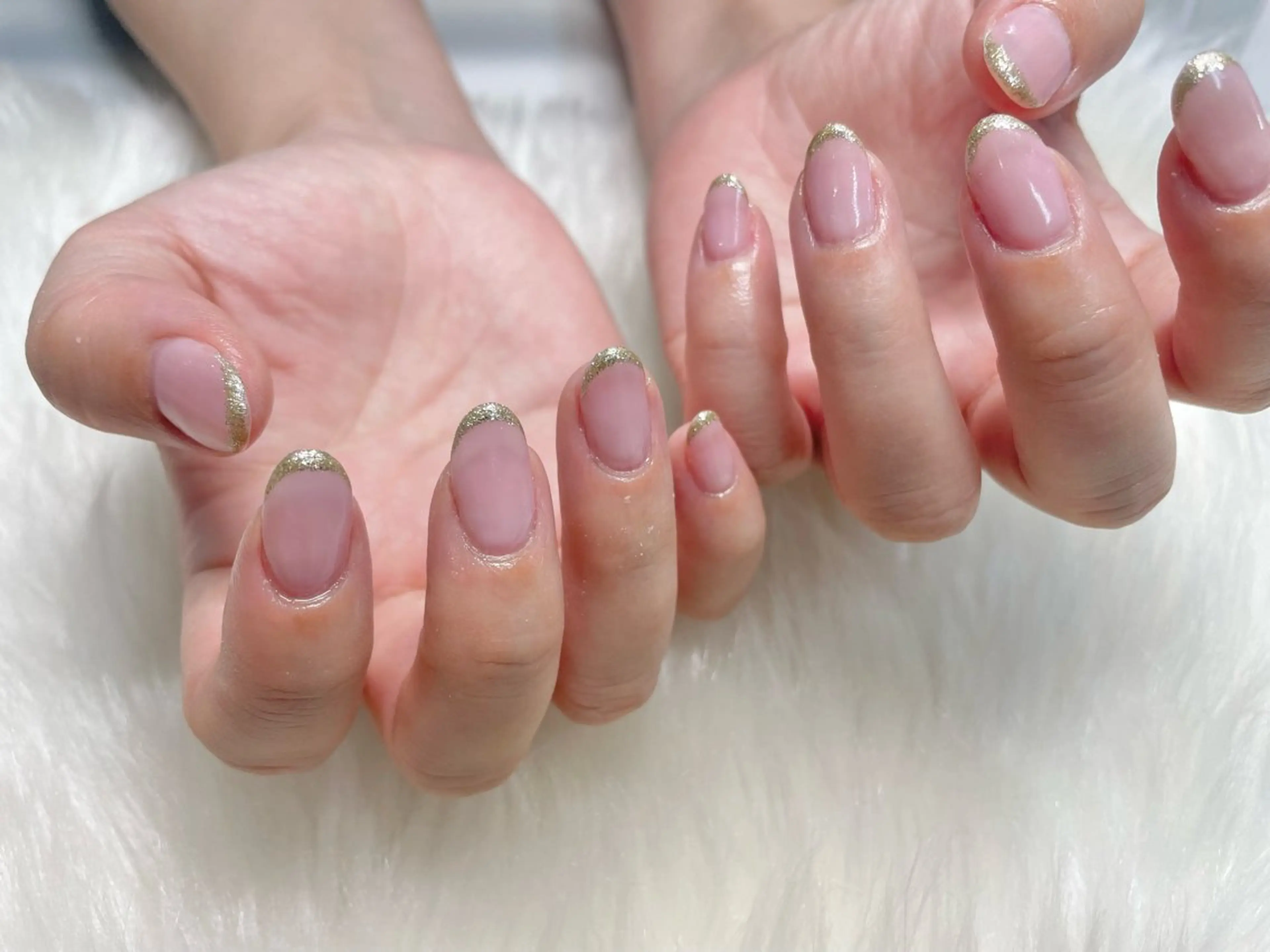 ネイル ラメ(グリッター) Rich to勝川店所属・村瀬 満里子のネイルデザイン