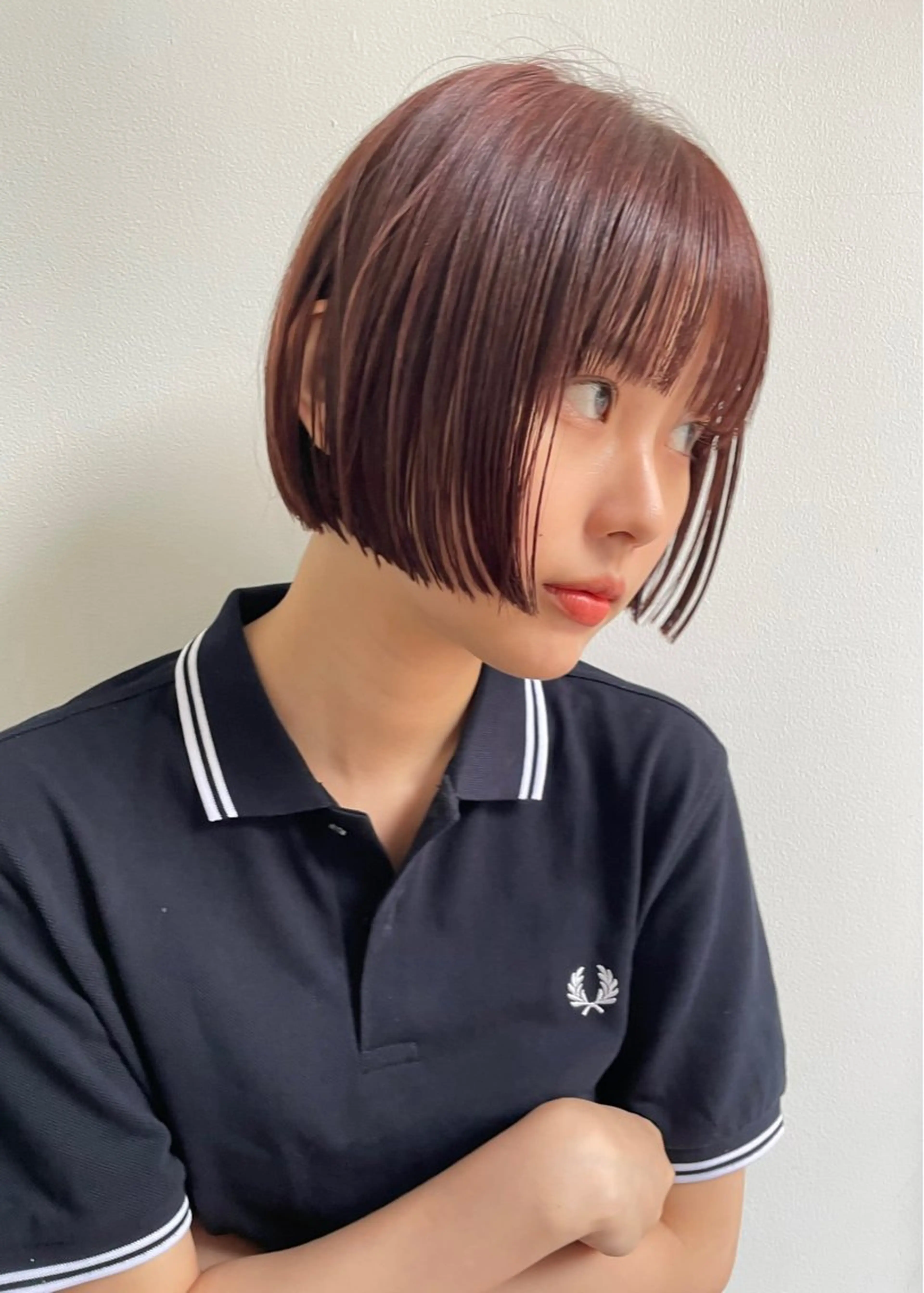 ショート 政木彩香 /メンズ/丸みボブのヘアスタイル