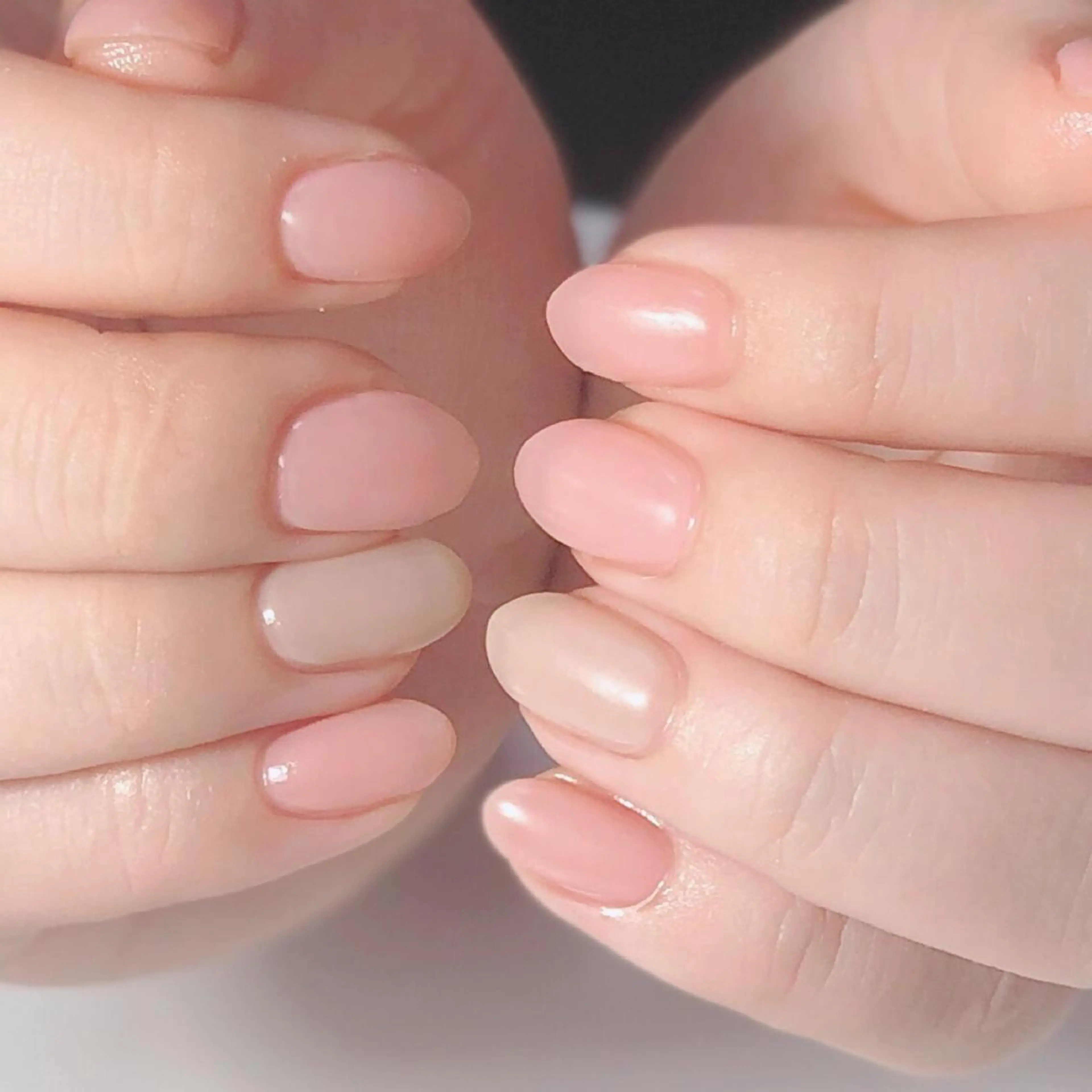 ネイル ジェルネイル マットネイル オフィスネイル ワンカラーネイル ピンク 辻野 和枝のネイルデザイン