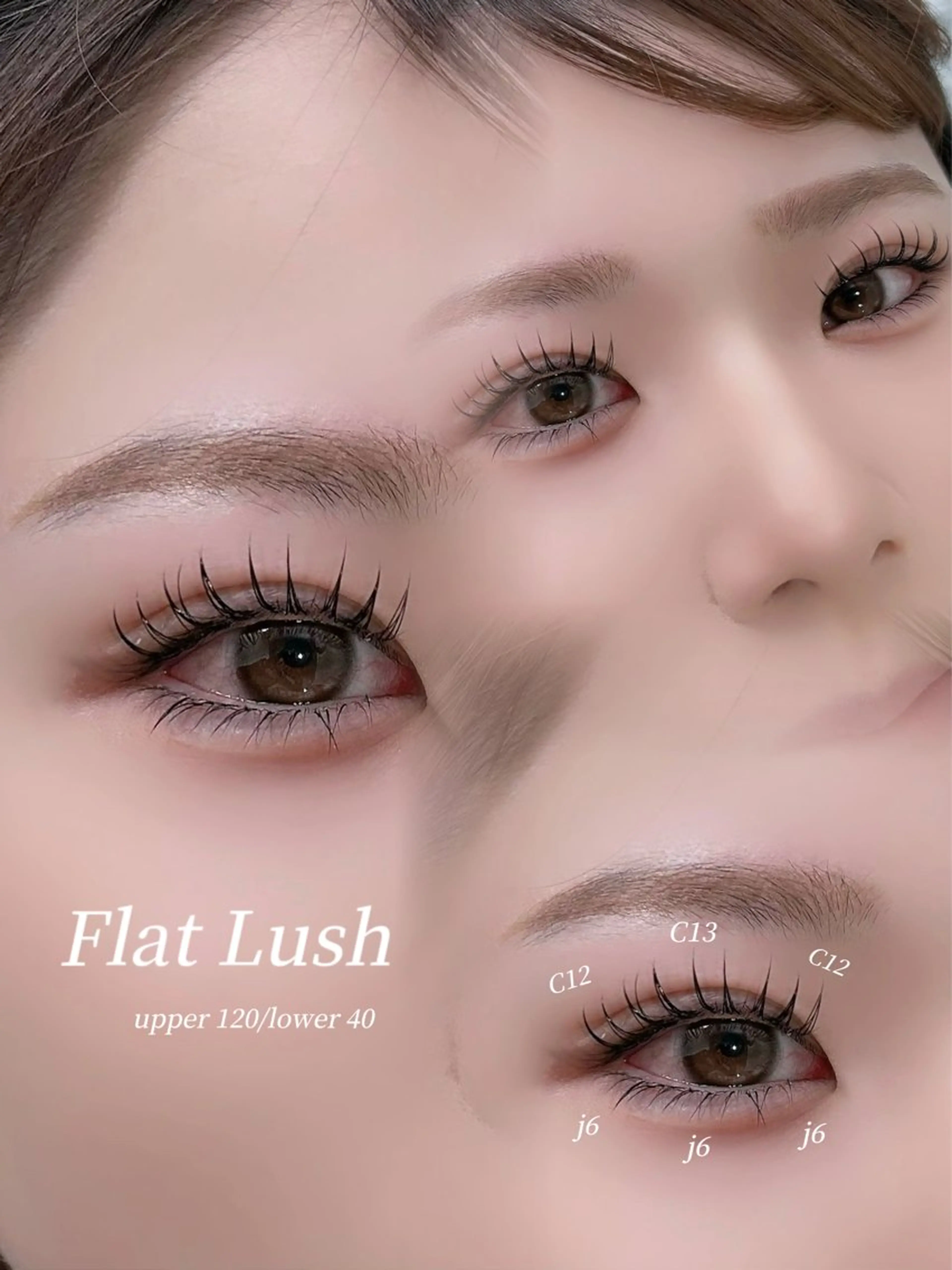 マツエク・マツパ マツエク riona ⠀のマツエク・マツパデザイン