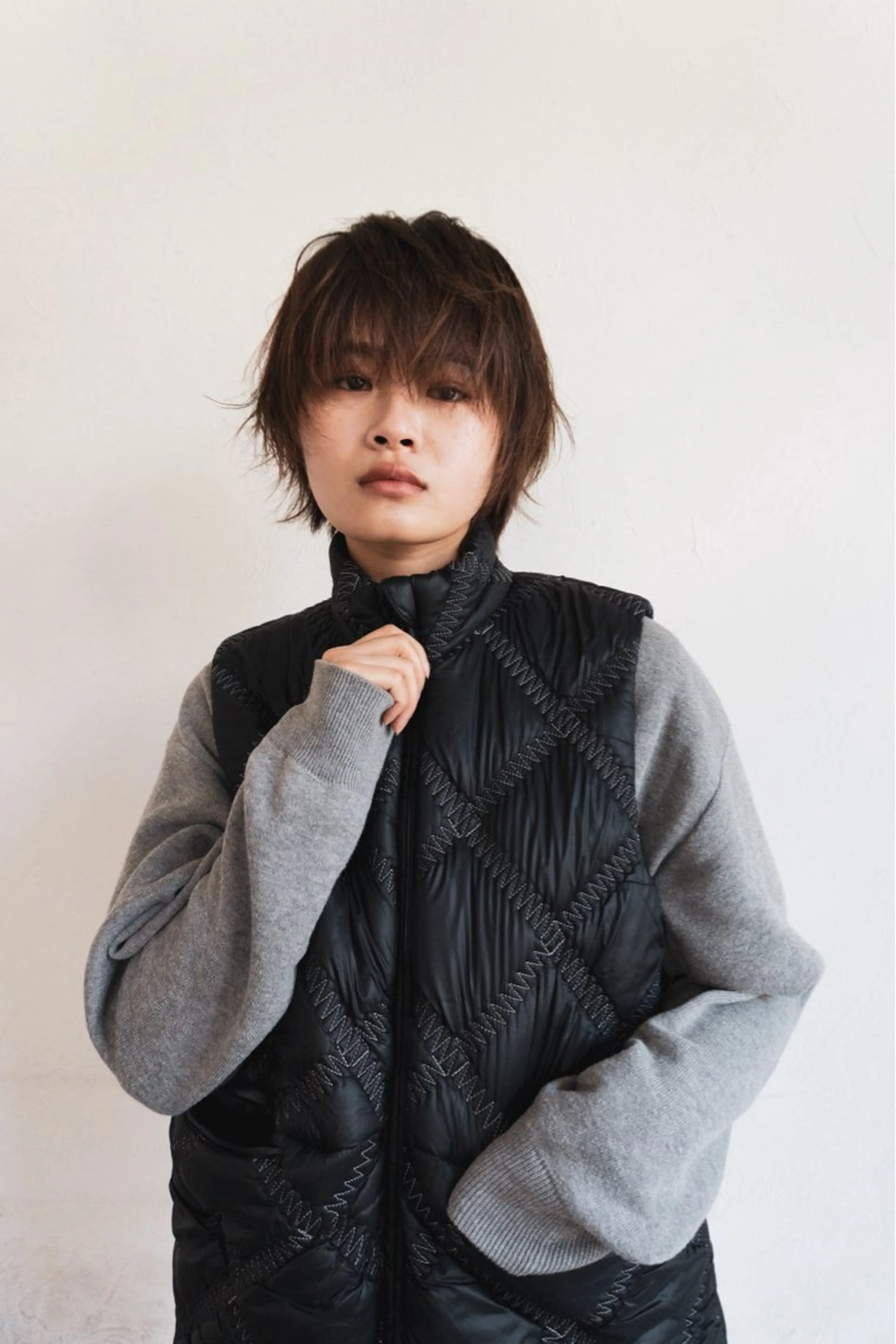 ショート メンズハイトーン/栄 /イトウタケルのヘアスタイル