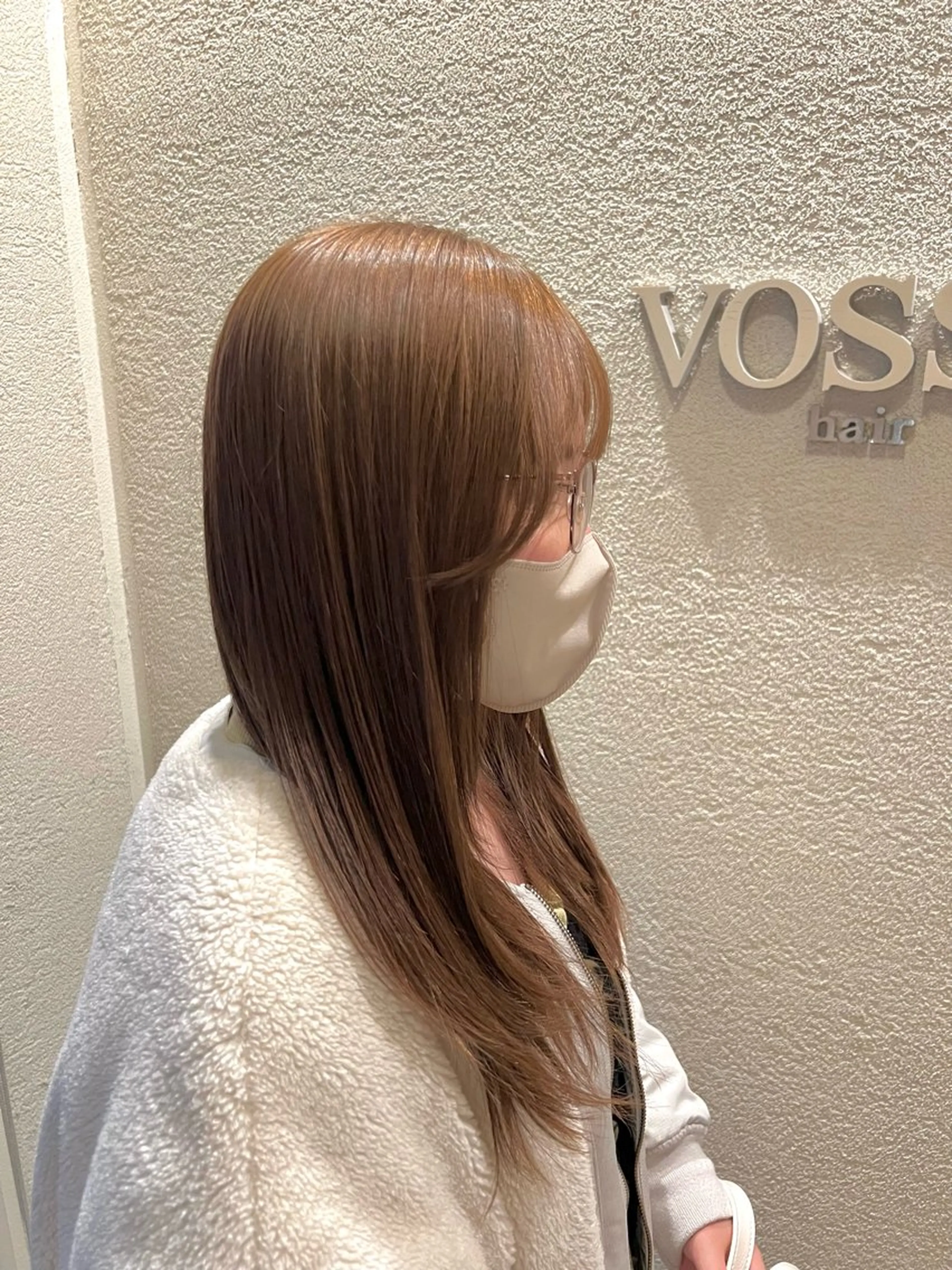 【新規限定割引】カット＋透明感カラー＋髪質改善トリートメント✨の写真