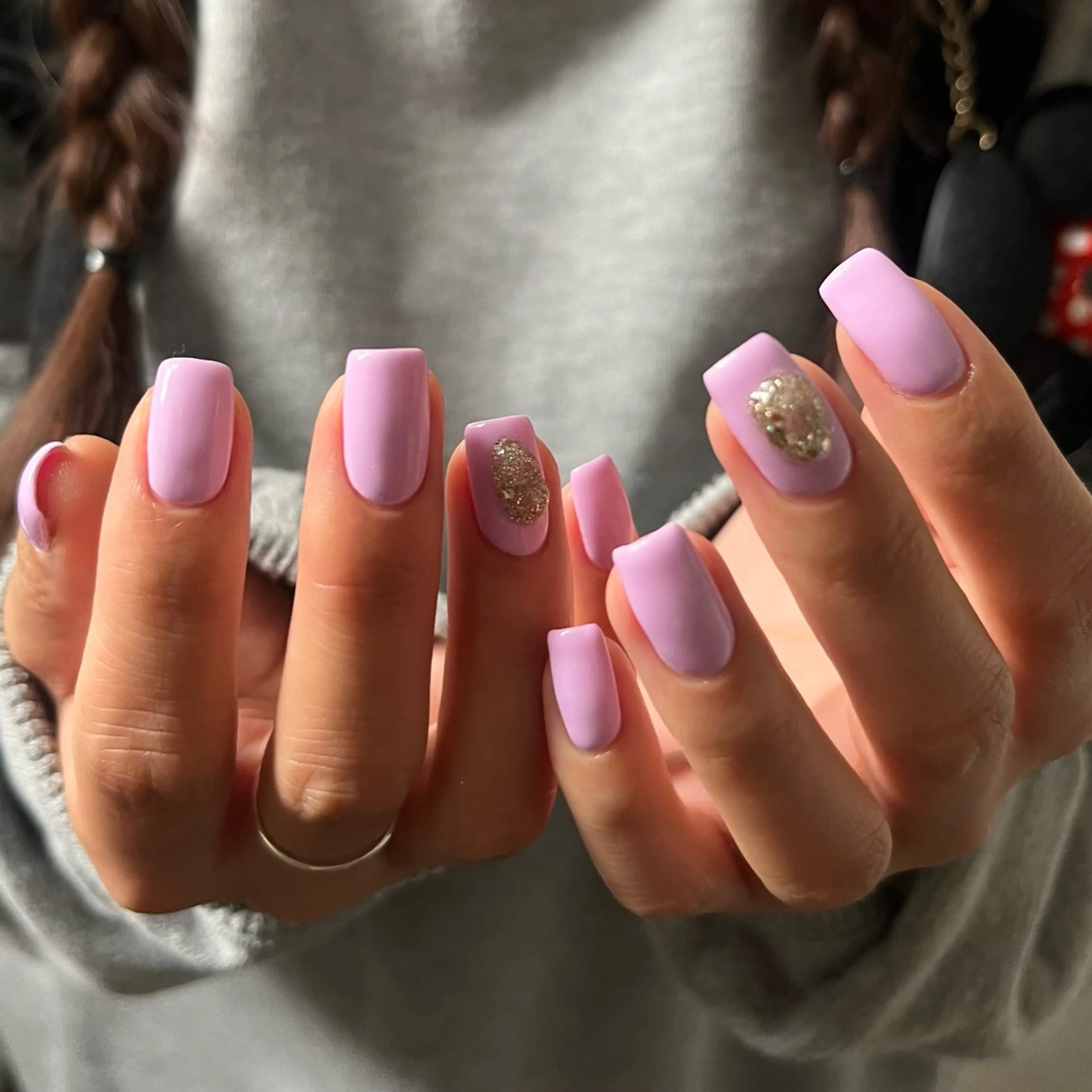 ネイル グリーン ハンドネイル nail salon O (en)所属・vegh. nail/阿波座のネイルデザイン