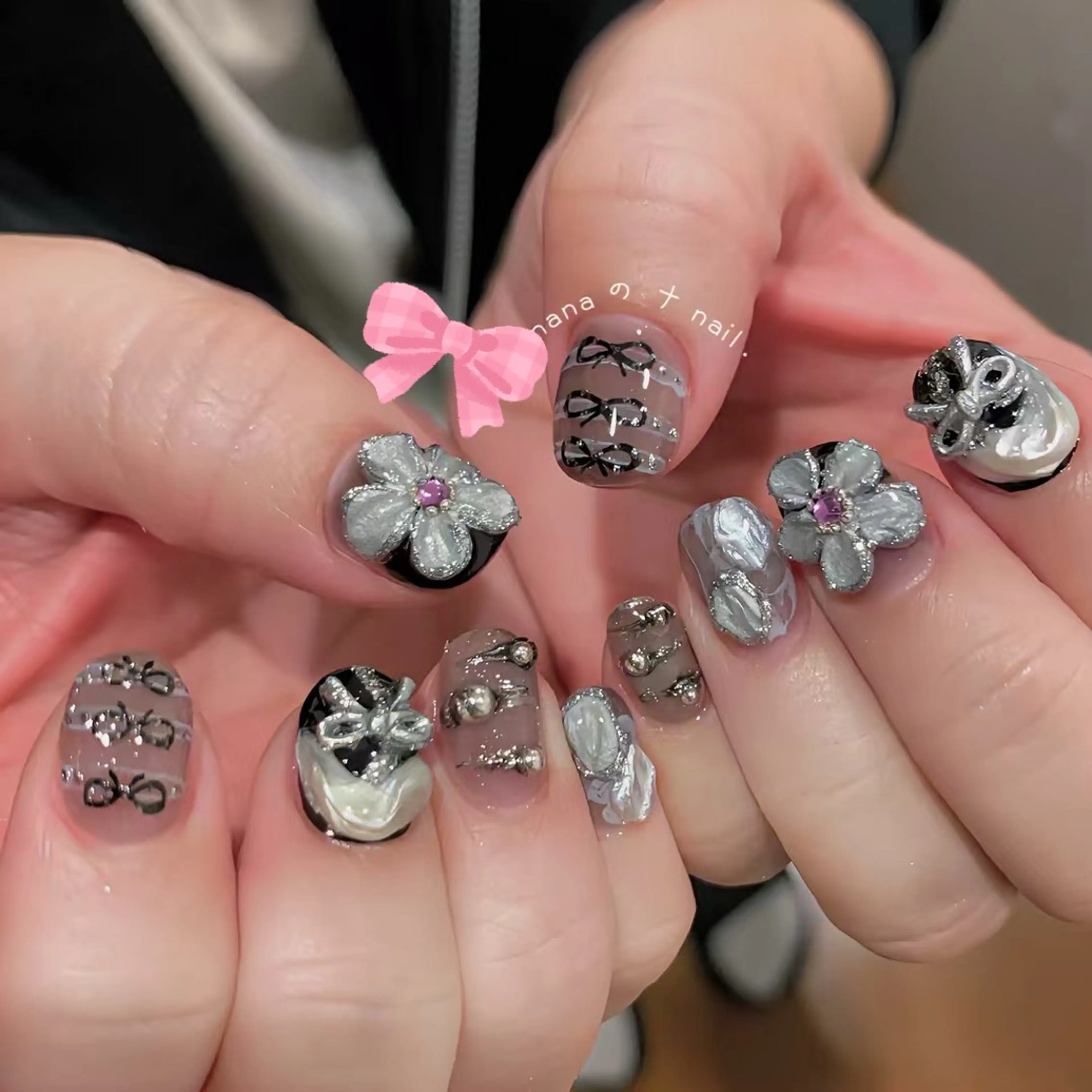 ネイル NANAネイルサロン 【長さだし専門店】のネイルデザイン