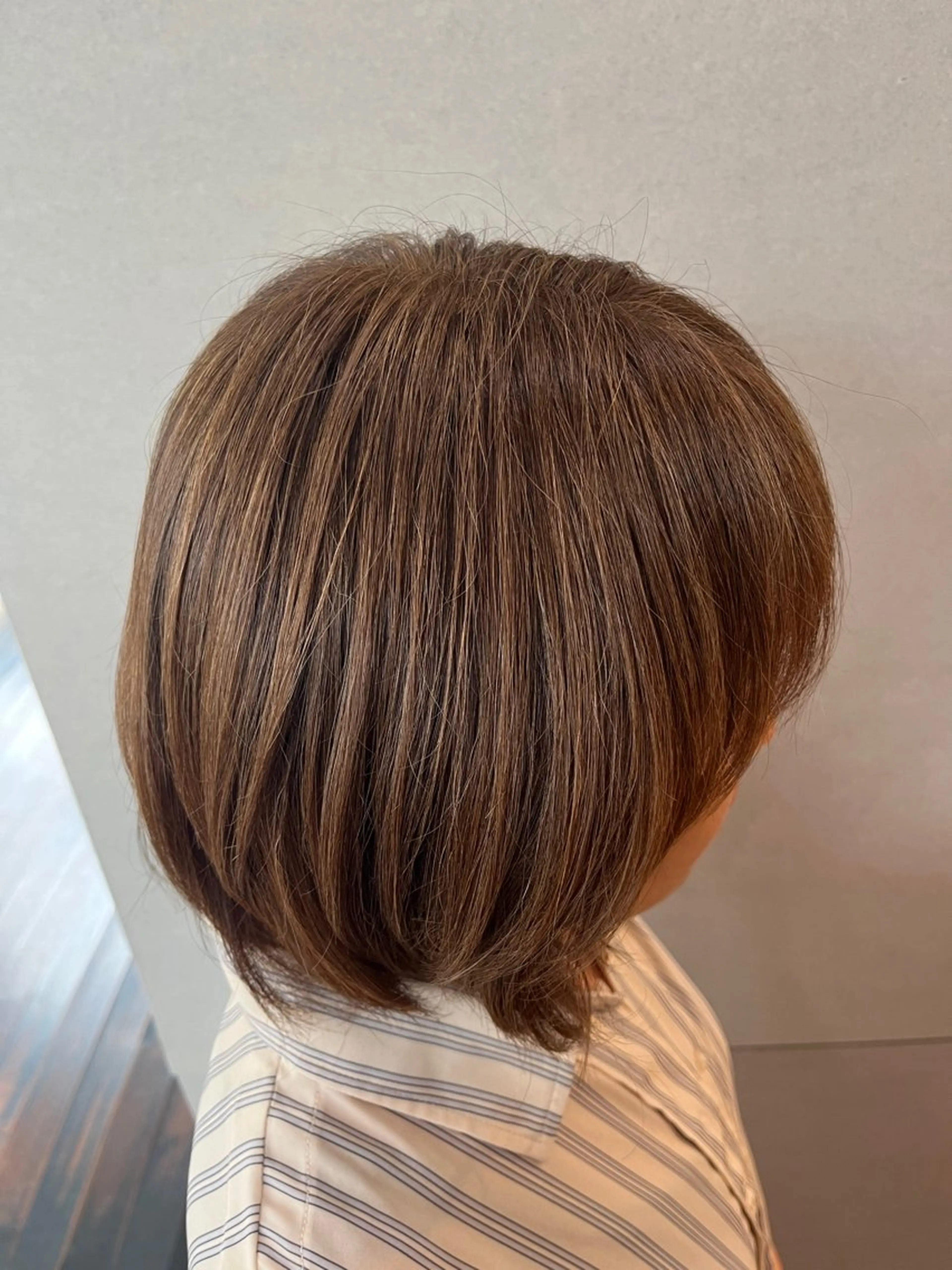 白髪染め(グレイ) リタッチ 1~2cmの写真