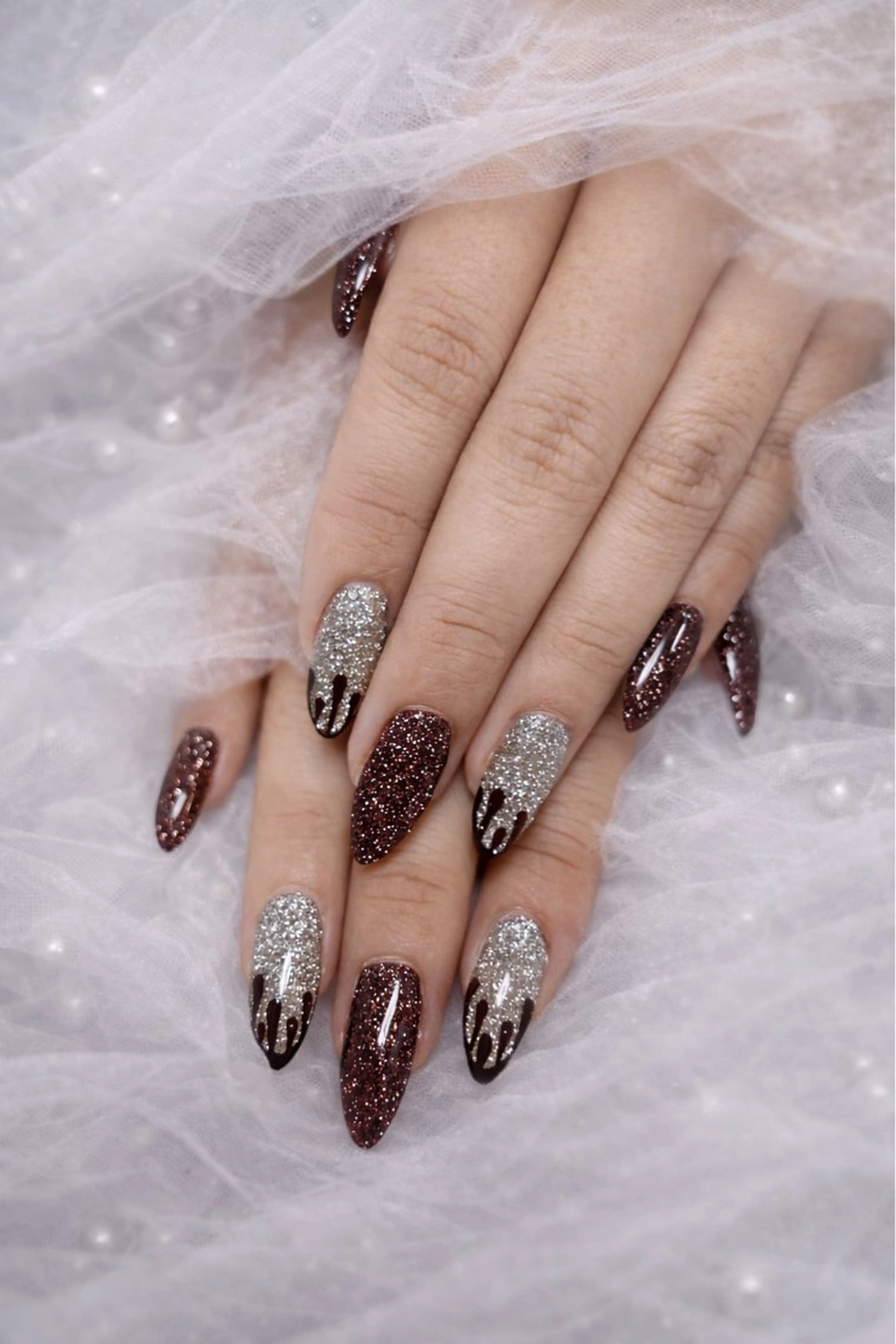 ネイル 持ち込み バレンタイン Total Beauty Salon  Bear所属・Salon Bear Chiiのネイルデザイン