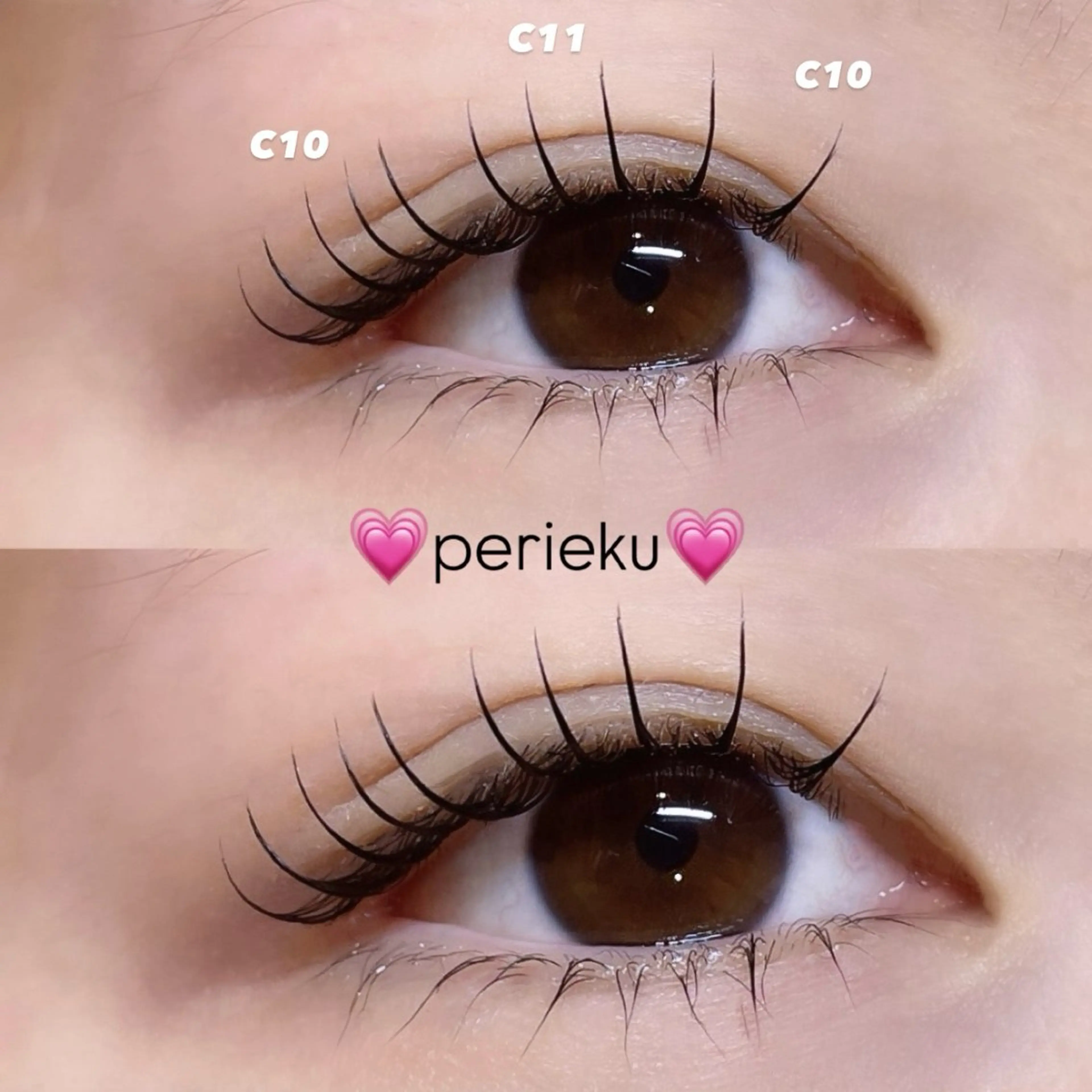 マツエク・マツパ マツエク Mell Yuuna ♡パリエク /束感のマツエク・マツパデザイン