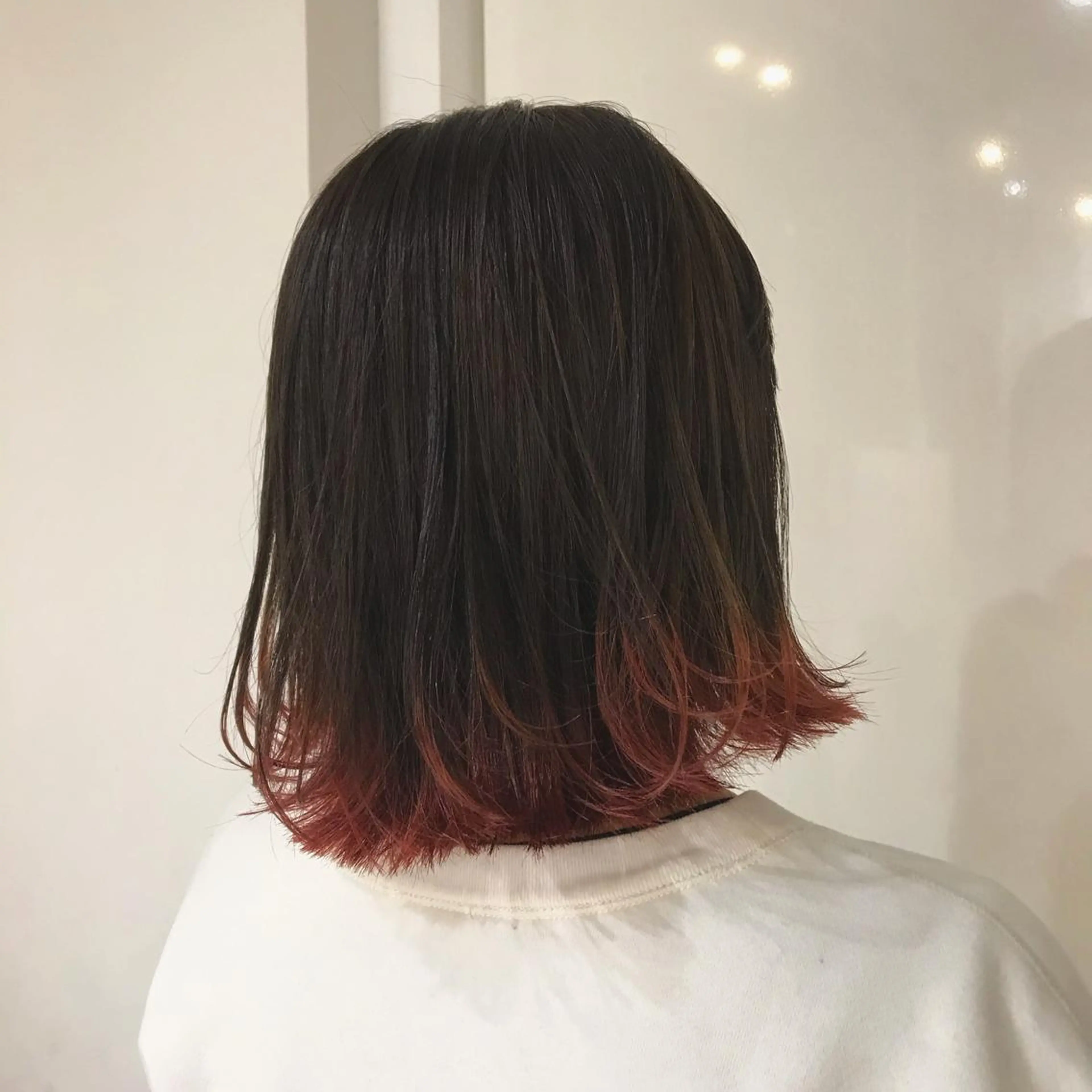ミディアム カラー momo所属・メンズヘアメイク 🩵Mayuki🩵のヘアスタイル