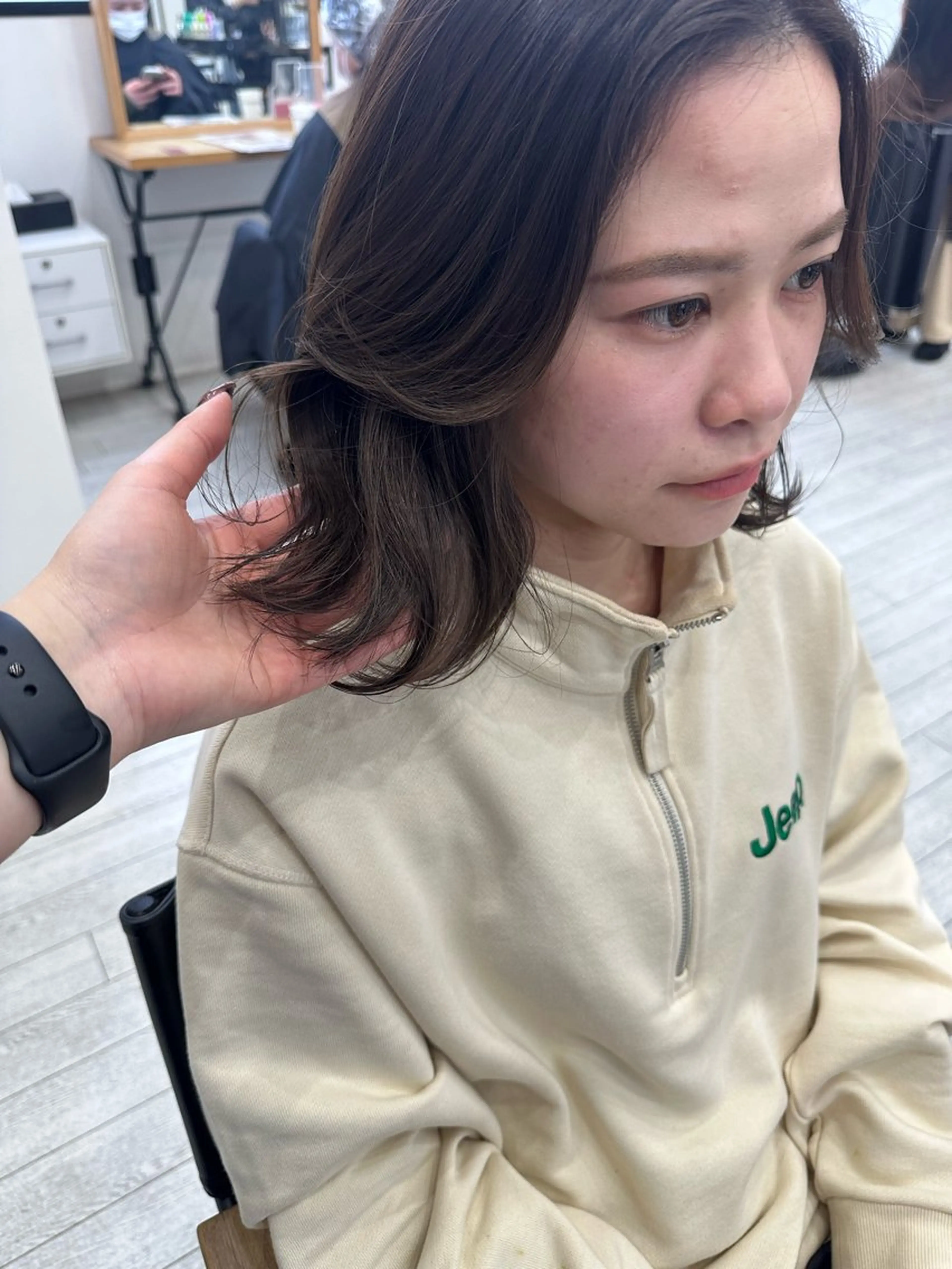 【❤︎土日祝❤︎】フルカラー（ブリーチ無し）＋1stepトリートメントの写真