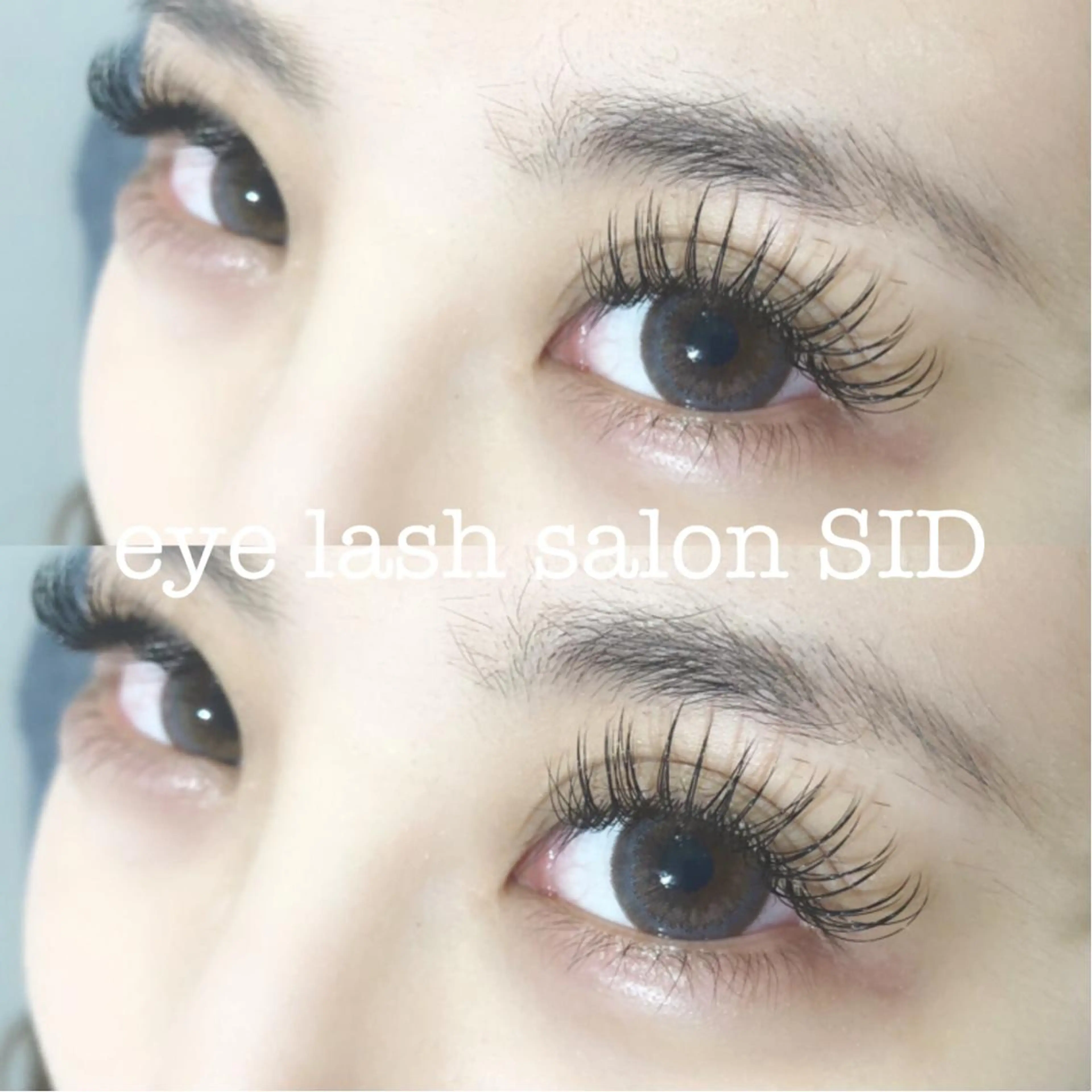 マツエク・マツパ Dカール 目尻長め セーブル eye lash salon SIDのマツエク・マツパデザイン