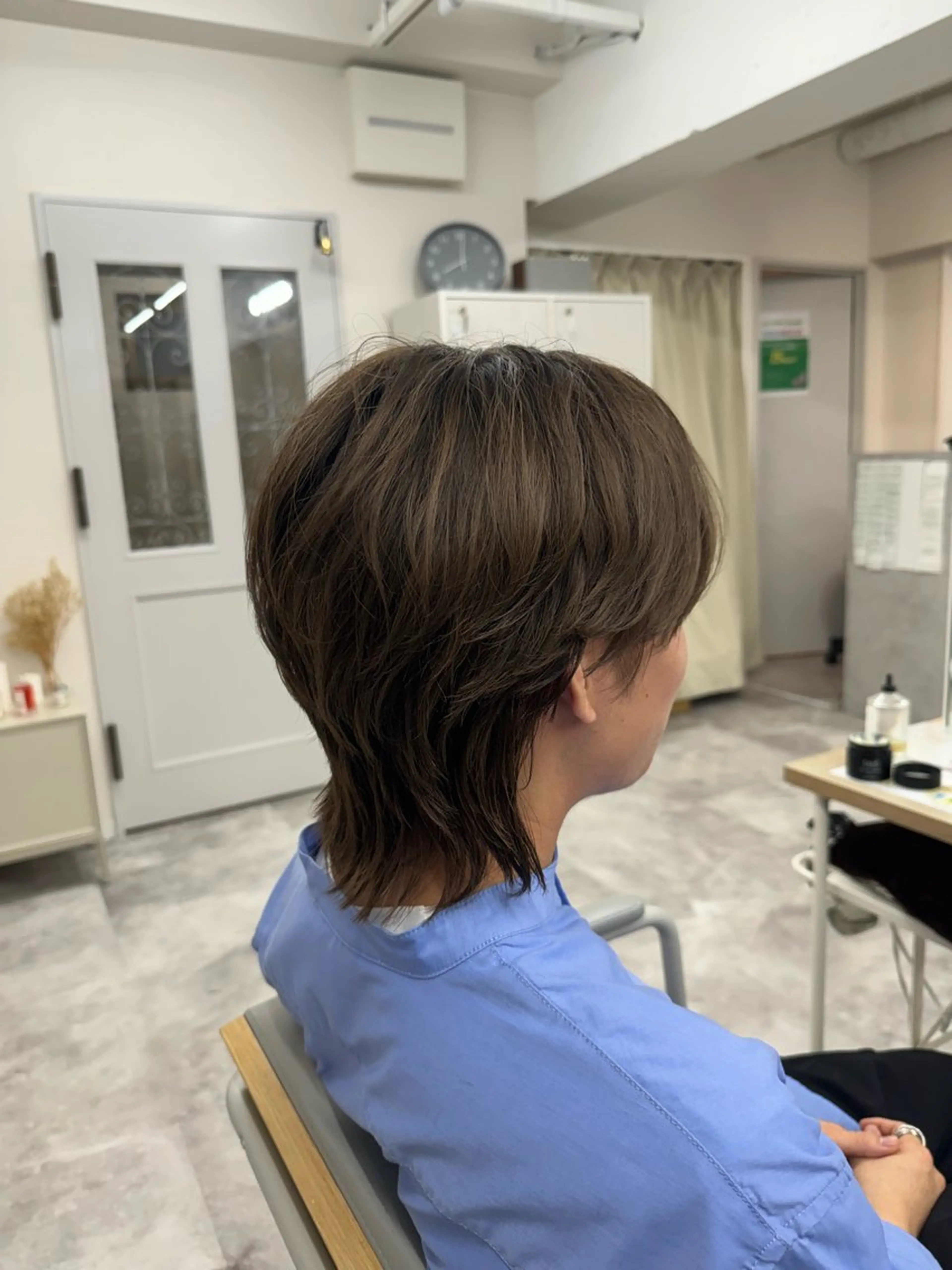 メンズ メンズウルフカット ウルフカット PARK.なんば本店 ミルボンAujua認定サロン[パーク]所属・辻優太/韓国ヘア/メ ンズ/ダウンパーマのヘアスタイル