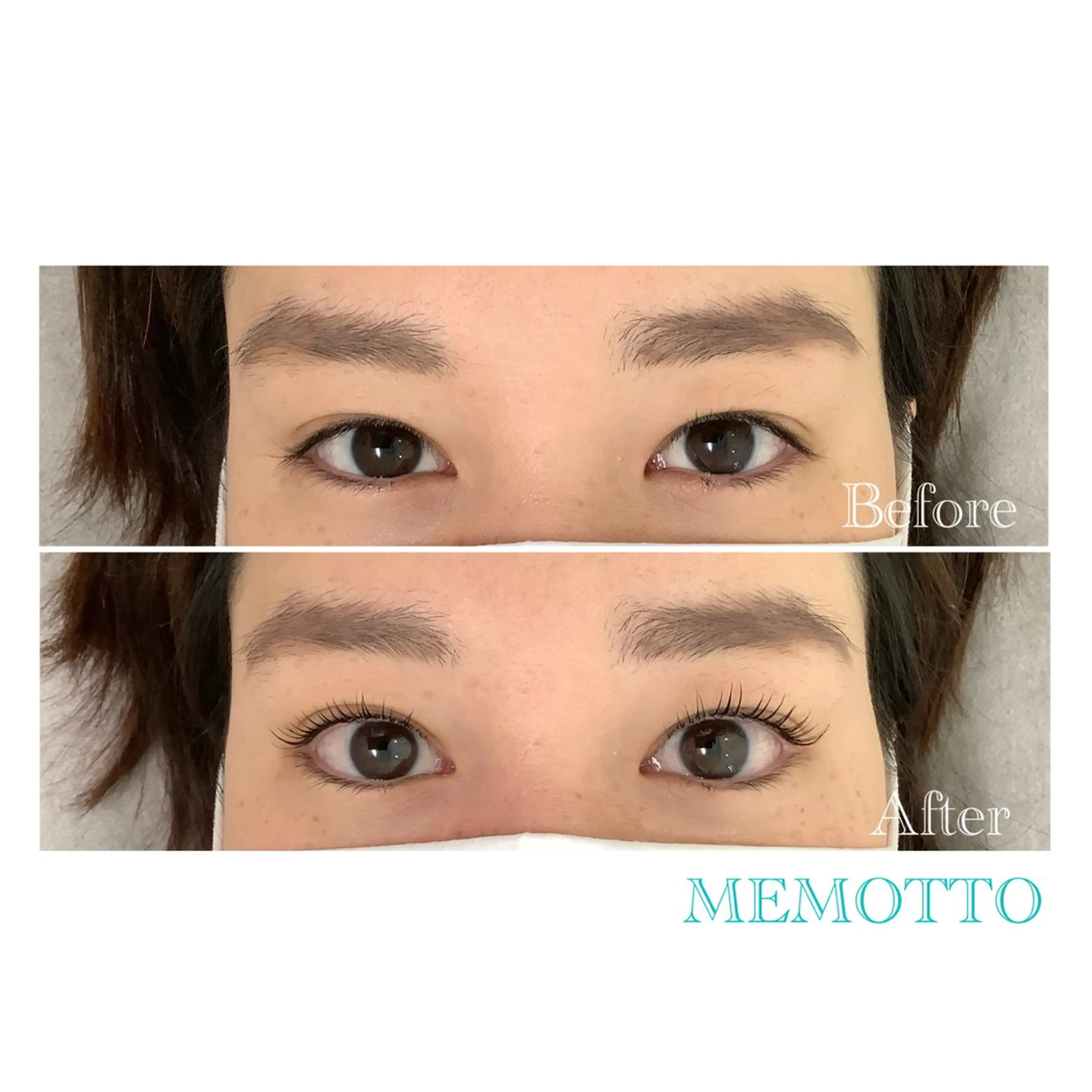 マツエク・マツパ 一重×まつ毛パーマ マツパ MEMOTTO CHIHIROのマツエク・マツパデザイン