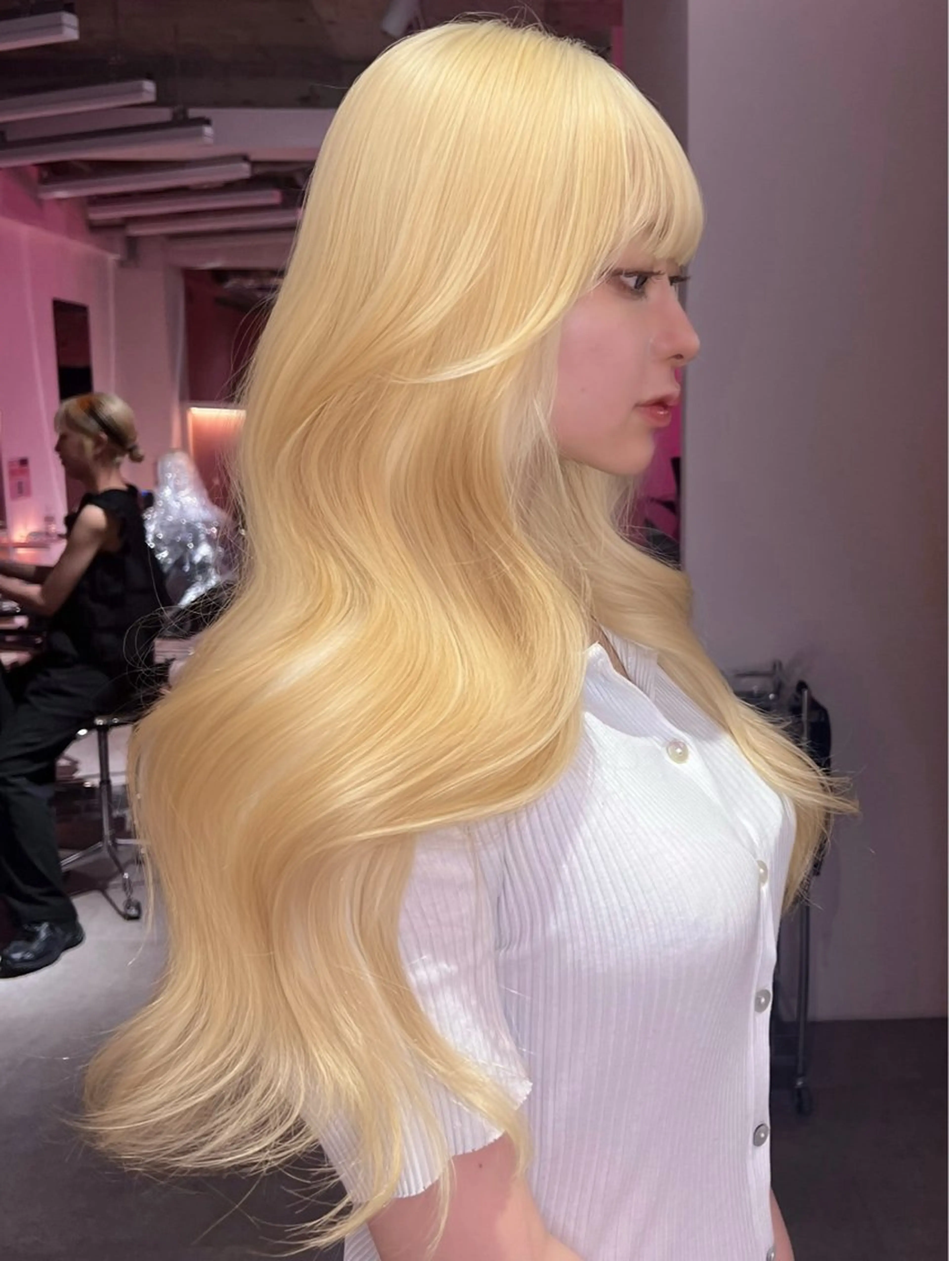 ロング ヘアカラー トリートメント sara/名古屋 ／ハイトーンのヘアスタイル