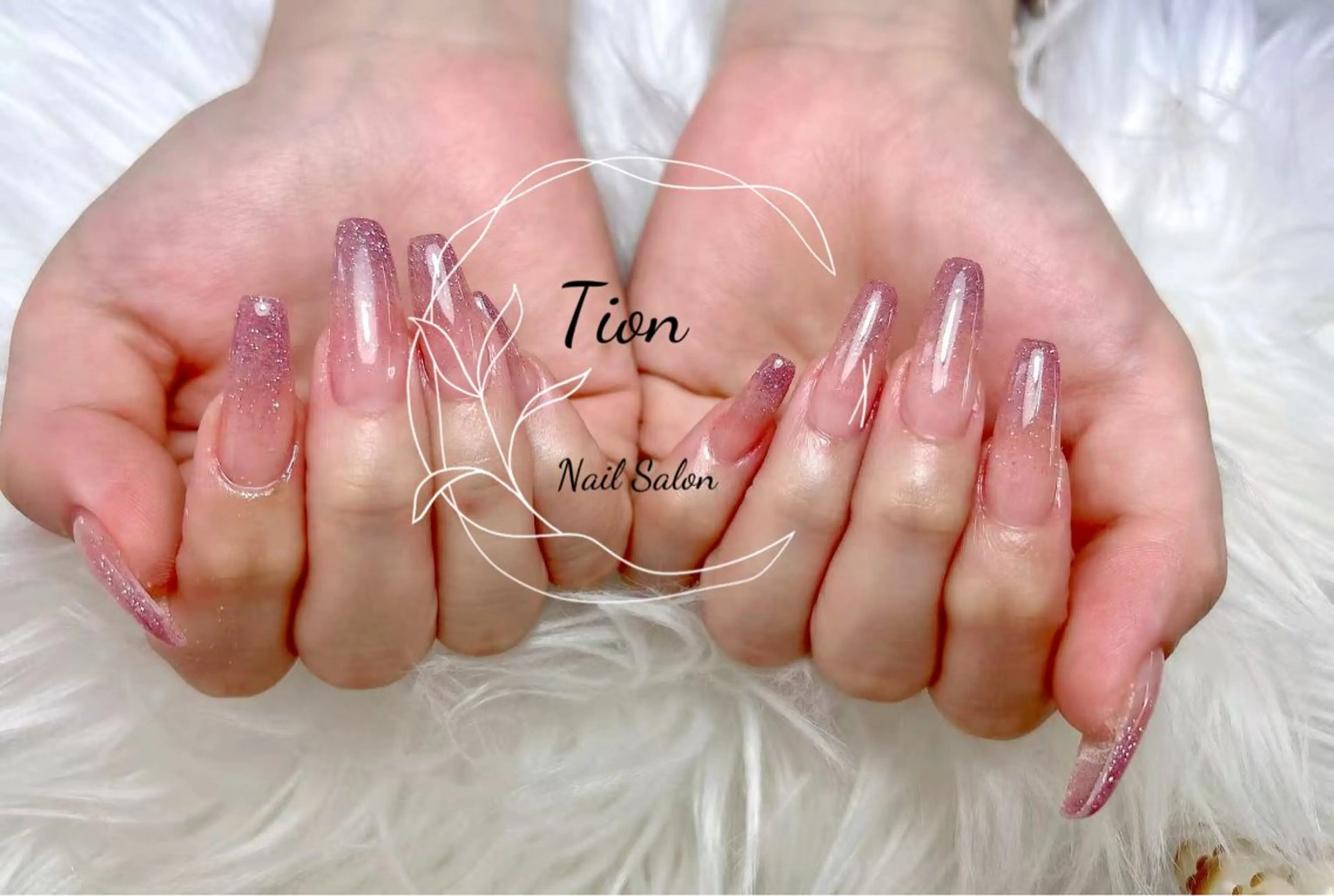 ネイル 長さ出し フットネイル ジェルネイル 韓国ネイル マグネットネイル Nailsalon Tion二子玉川店のネイルデザイン