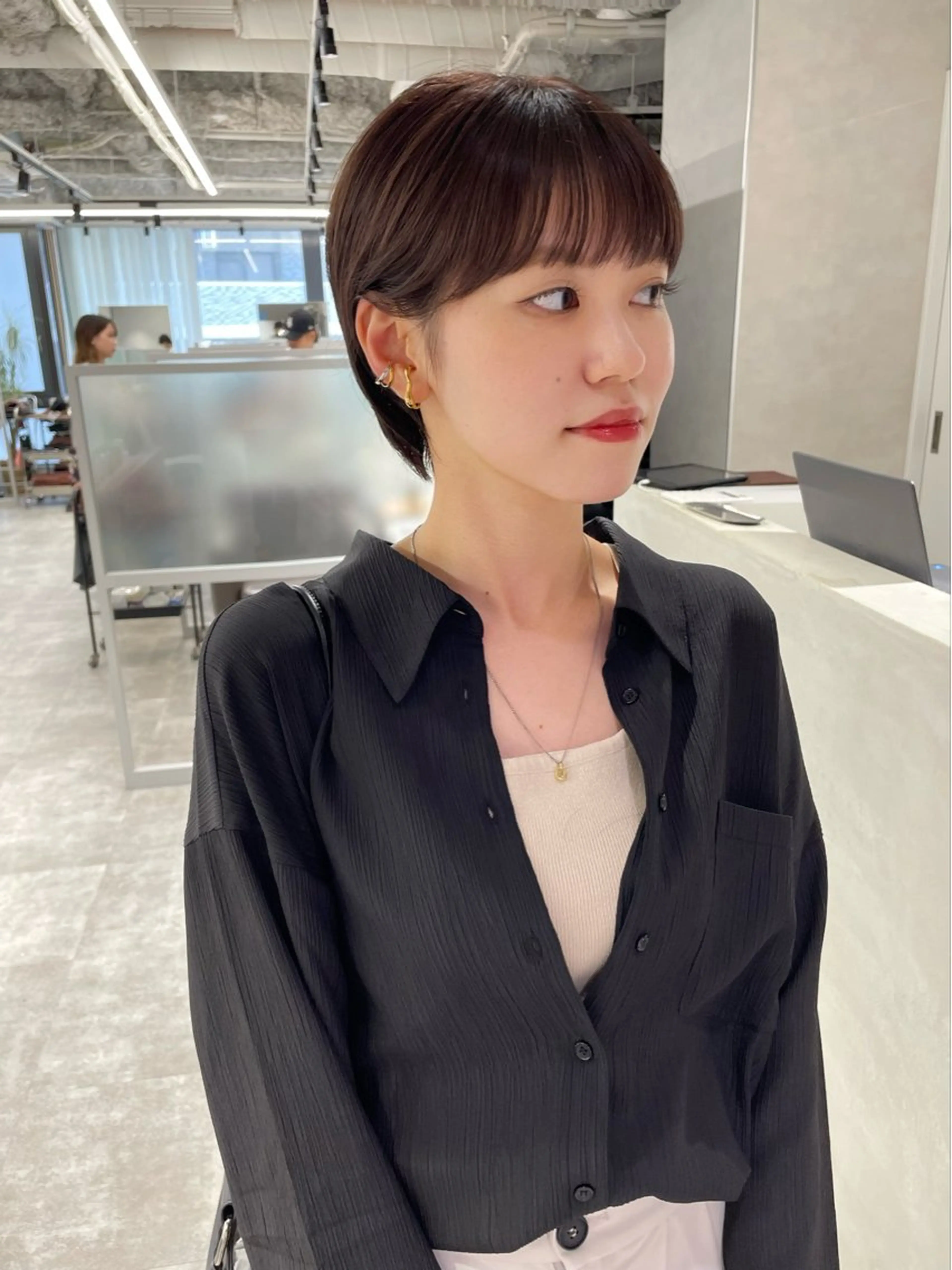 ショート 細山田 りゅうせいのヘアスタイル