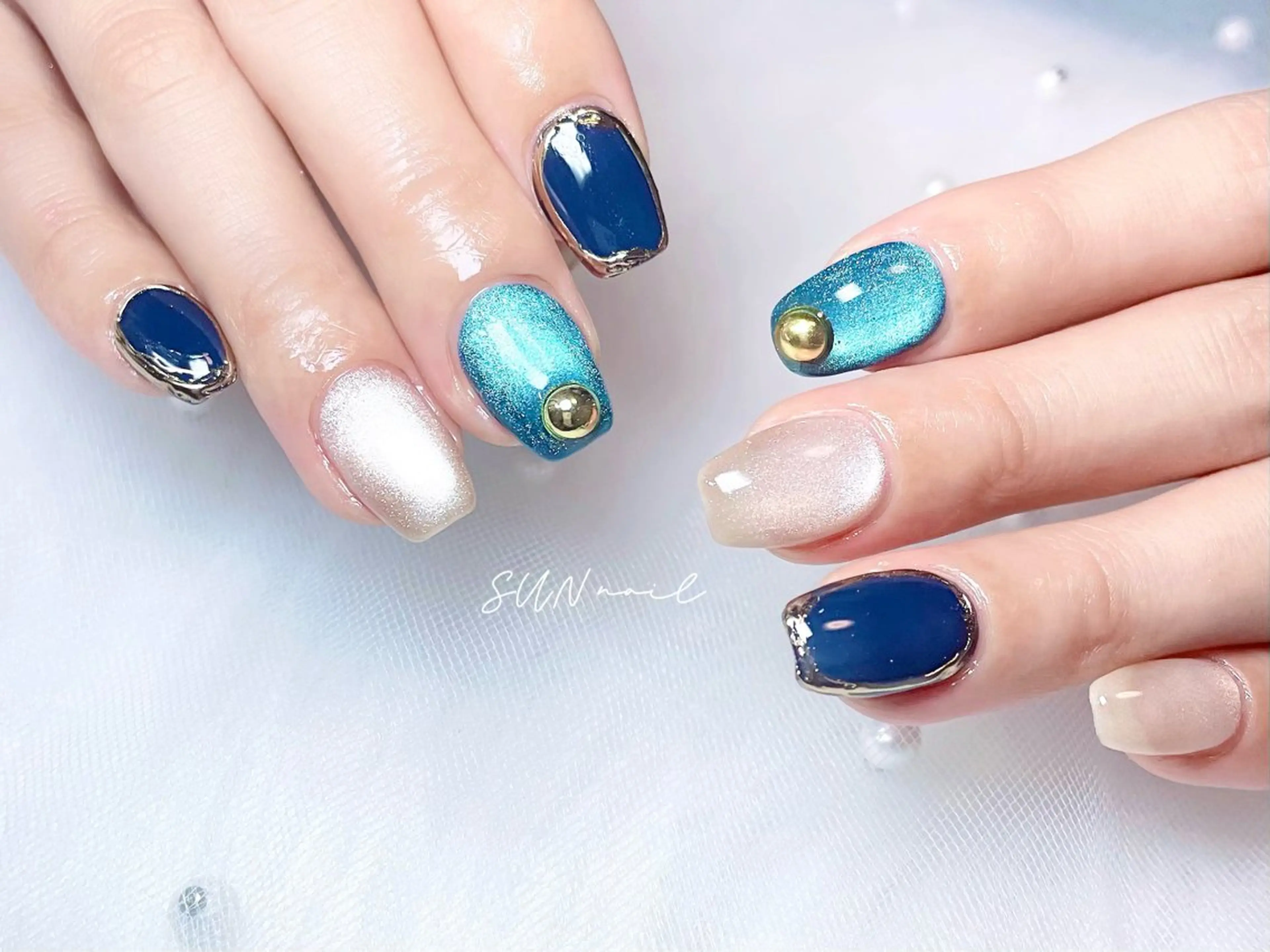 ネイル ハンドネイル ハンドケア SUN nail上本町のネイルデザイン