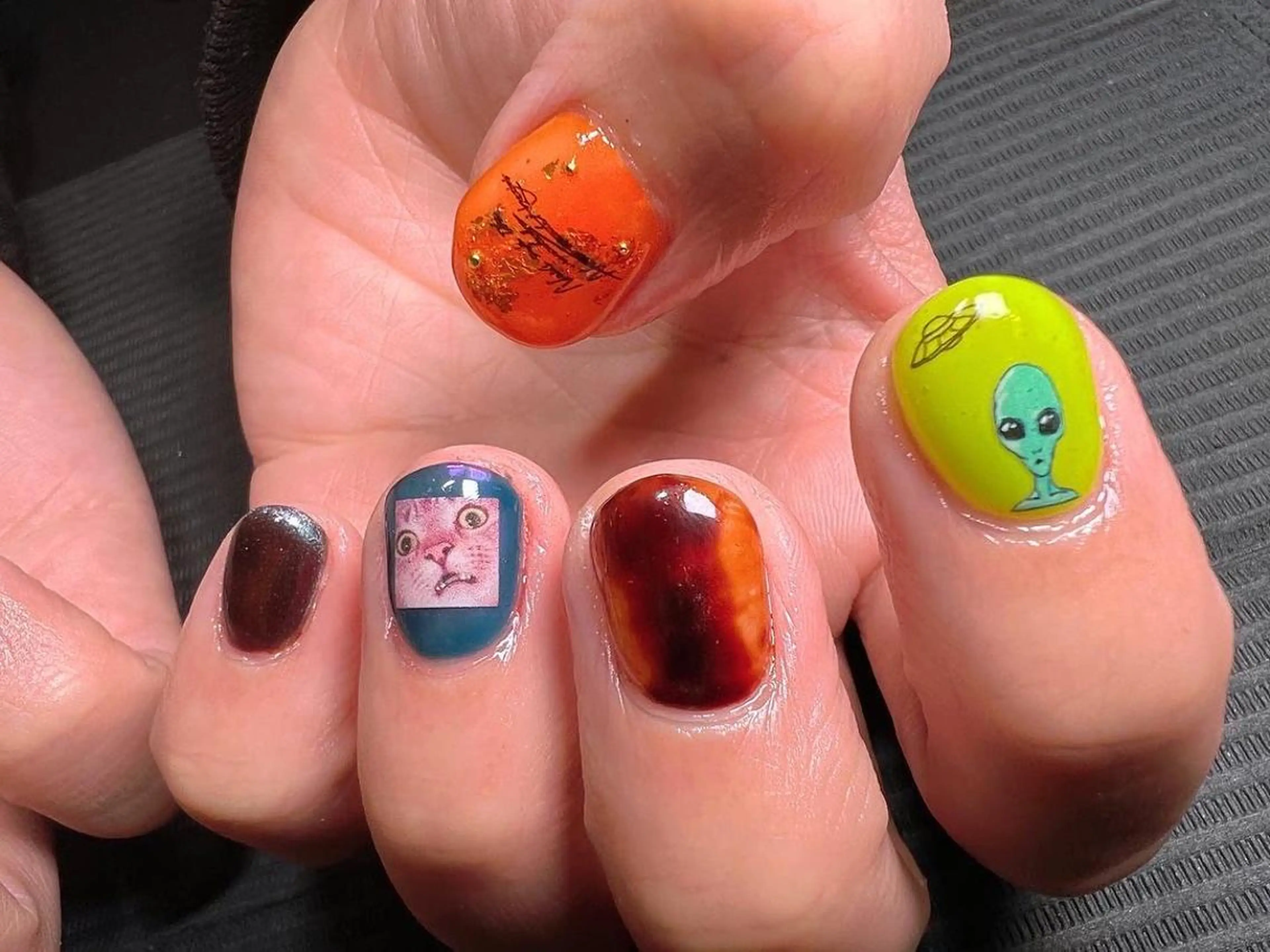 ネイル Nail Salon L'arc所属・💊大阪/心斎橋 moni🧠のネイルデザイン