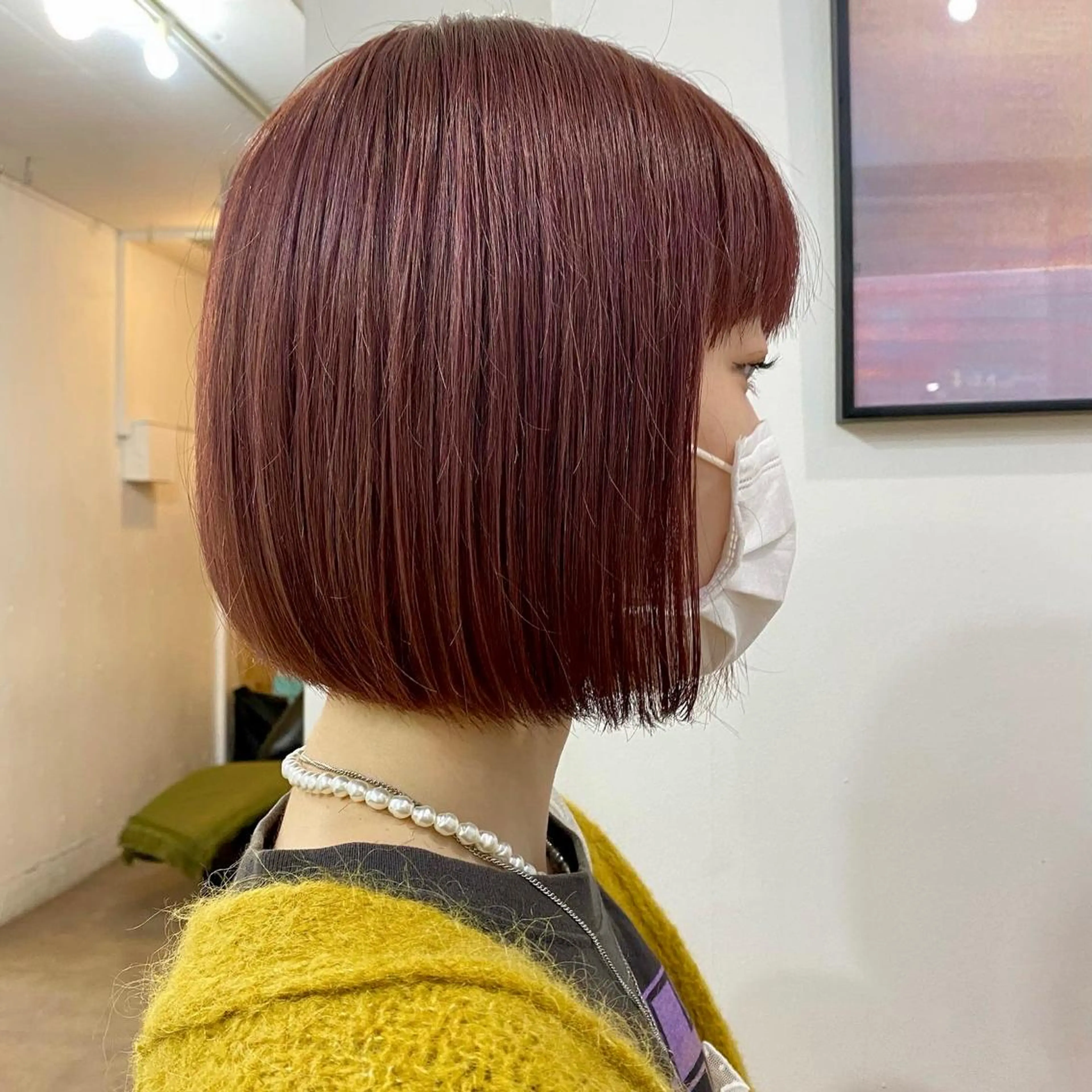 ショート カラー 🪭risa 暖色/レイヤー🪭のヘアスタイル