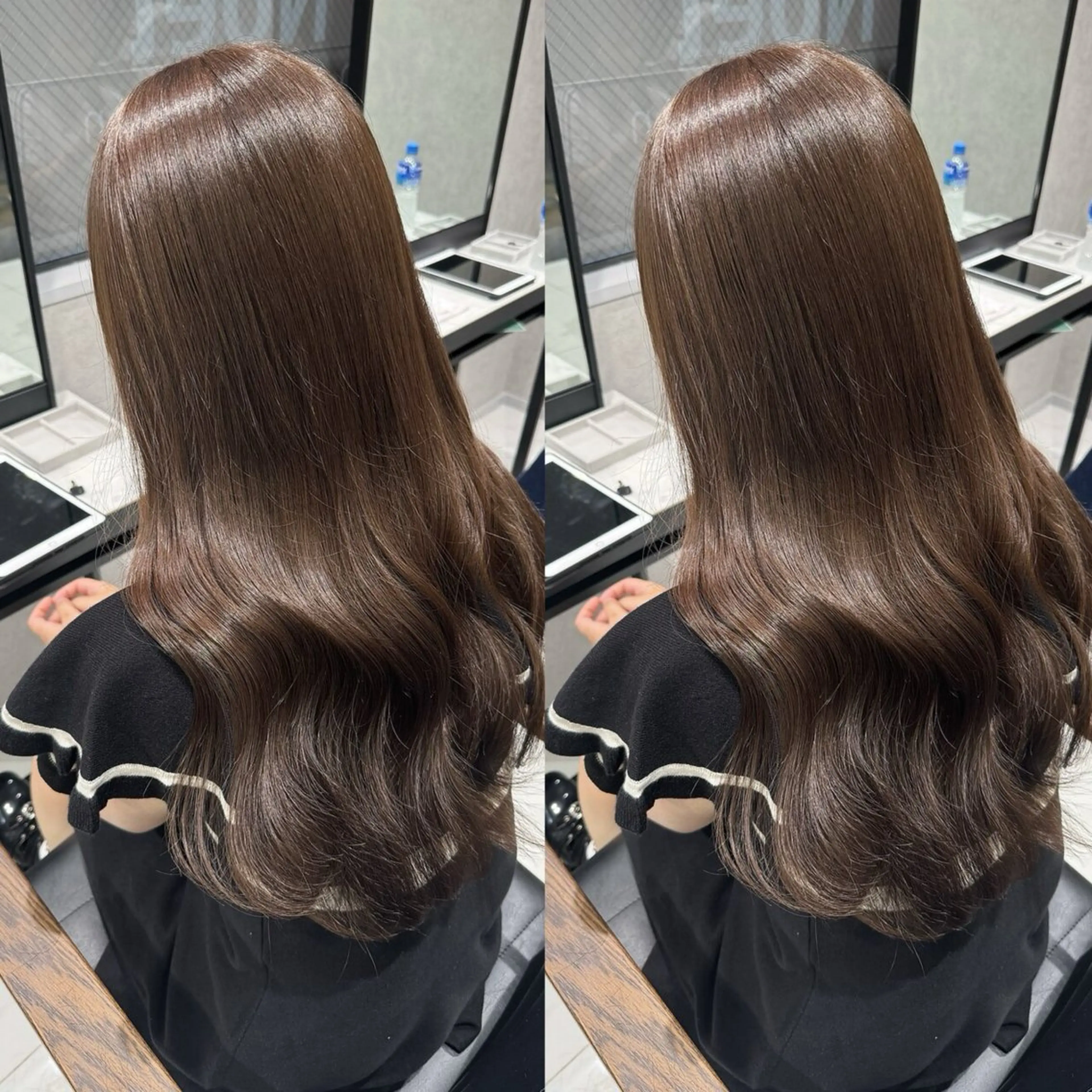 ロング カラー 髪質改善 竹川裕太のヘアスタイル