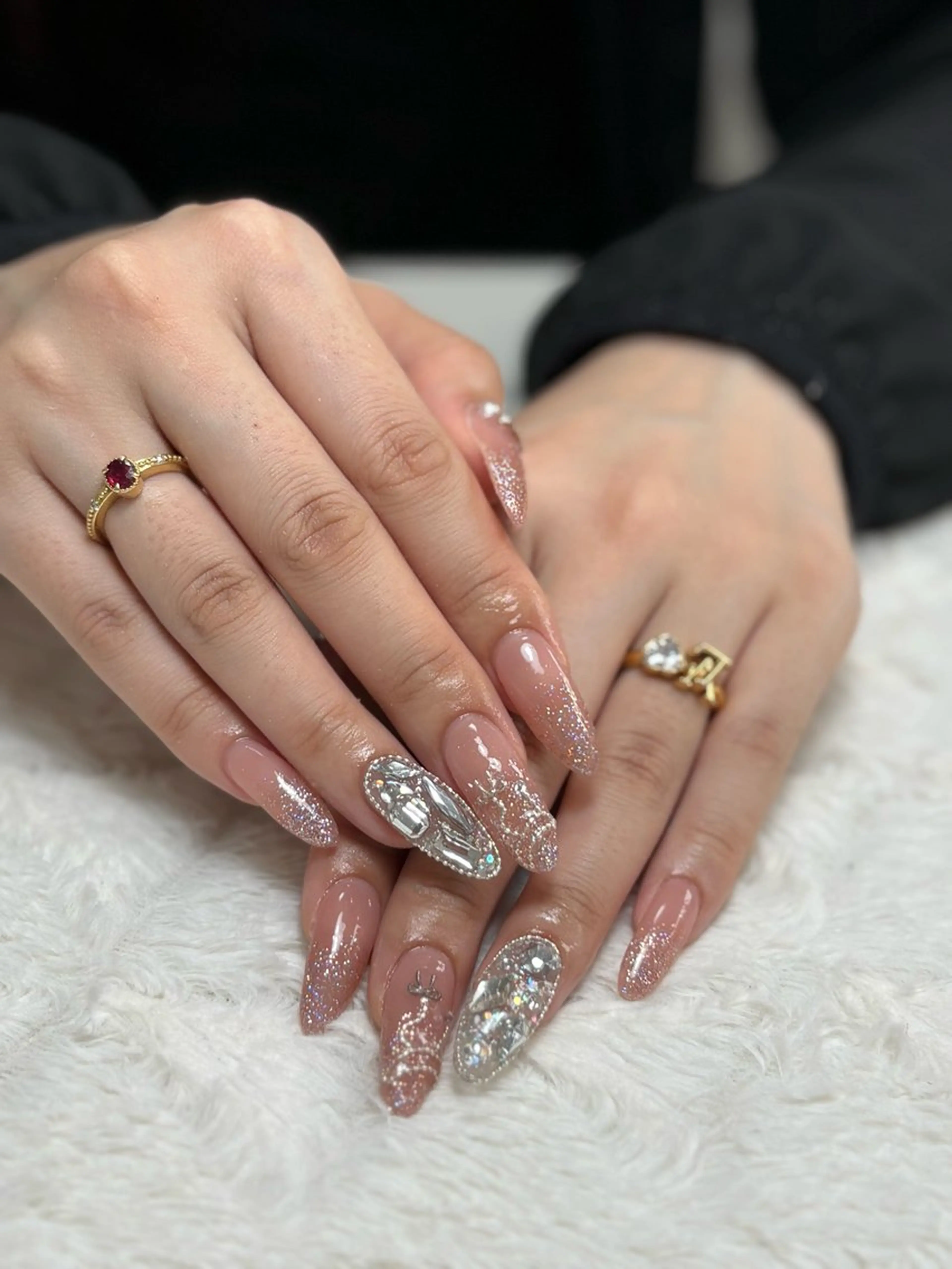 ネイル キラキラネイル 琥空 -KOA-のネイルデザイン