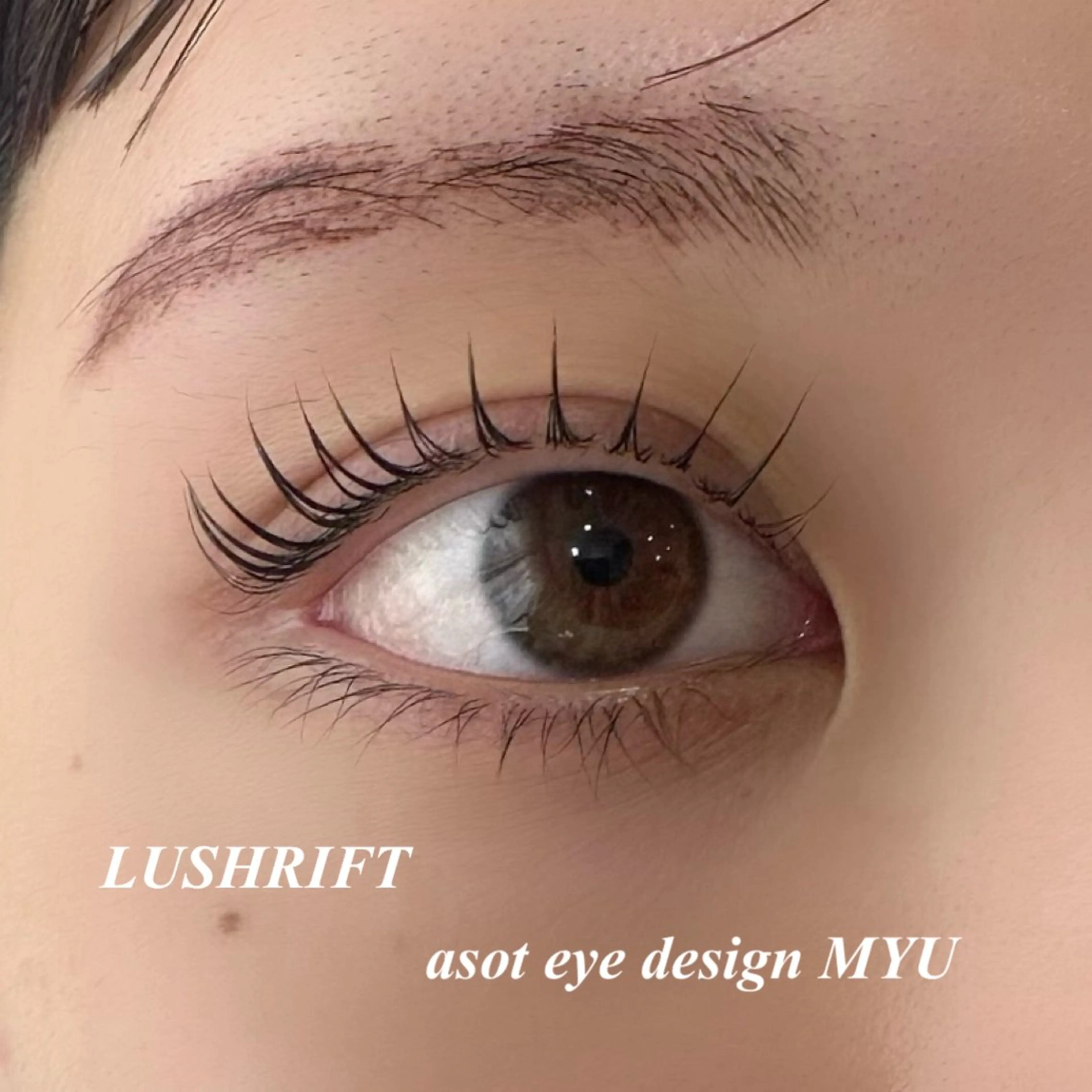 マツエク・マツパ MYU🩵 Mirajuのマツエク・マツパデザイン