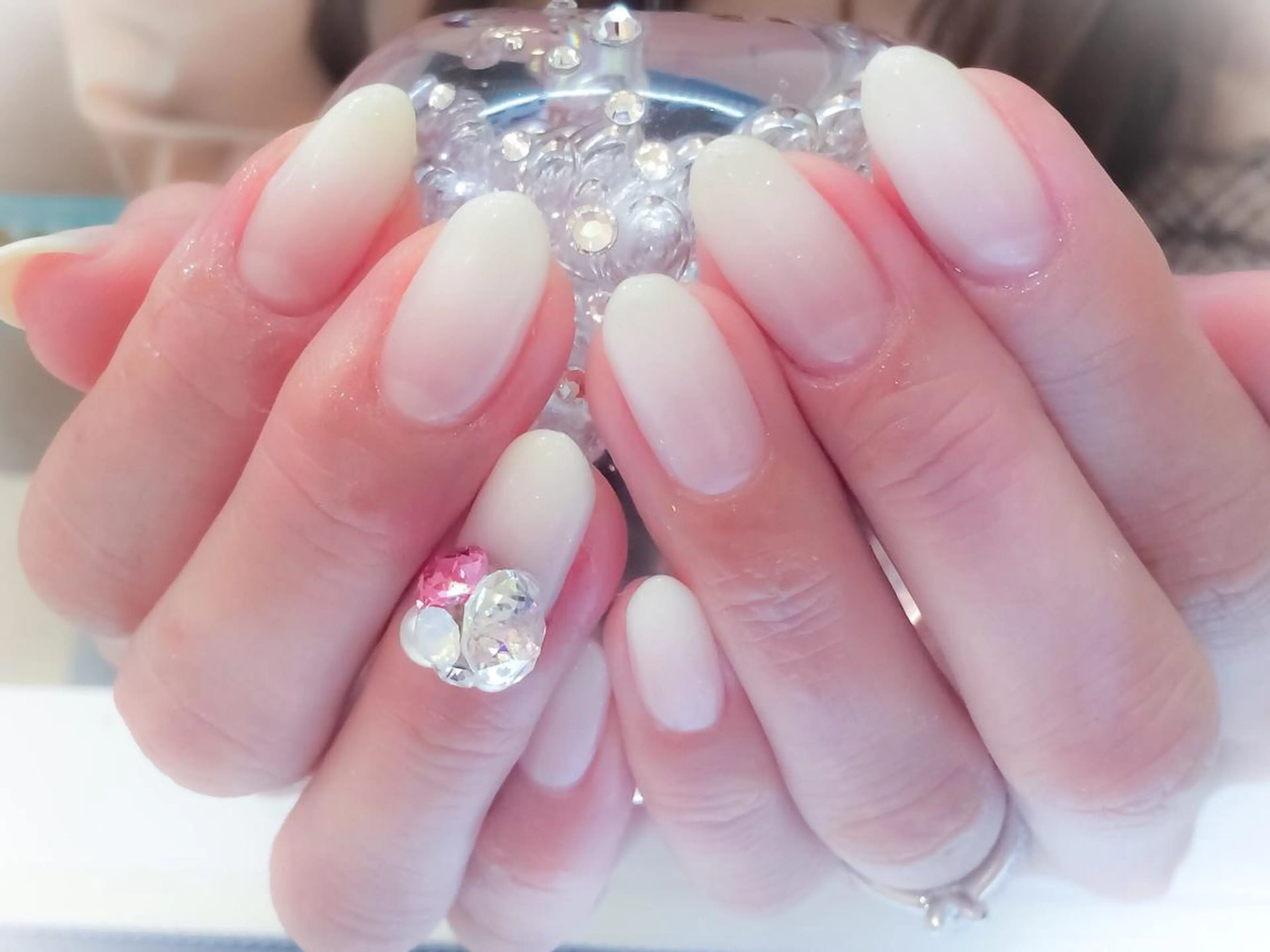 ネイル グラデーション フットネイル ボガスティーズネイル 川崎店のネイルデザイン