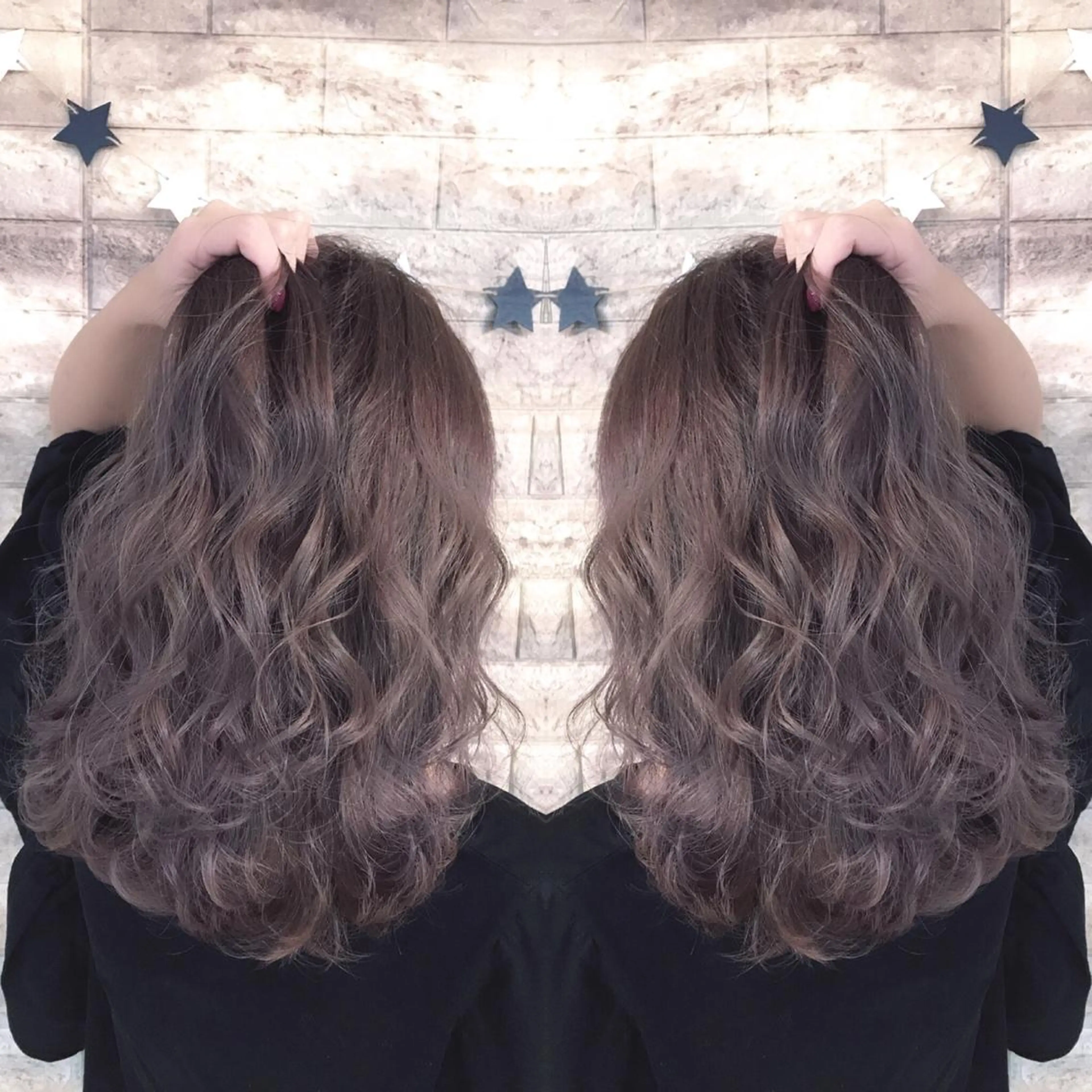 セミロング カラー アッシュ supbytomee所属・カラー特化型サロン #SUP.のヘアスタイル