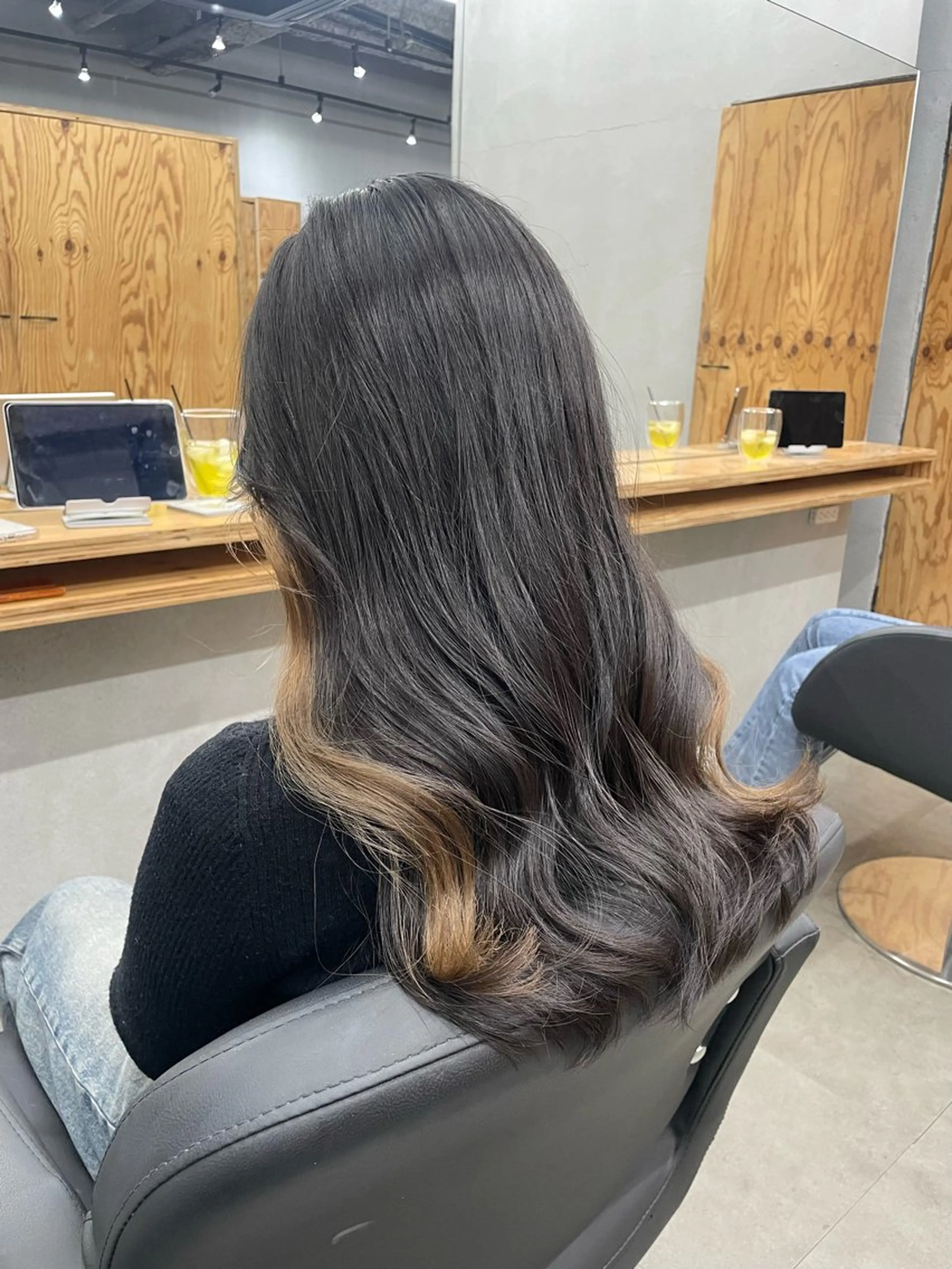 ロング カット ヘアカラー トリートメント ひより ／Nのヘアスタイル