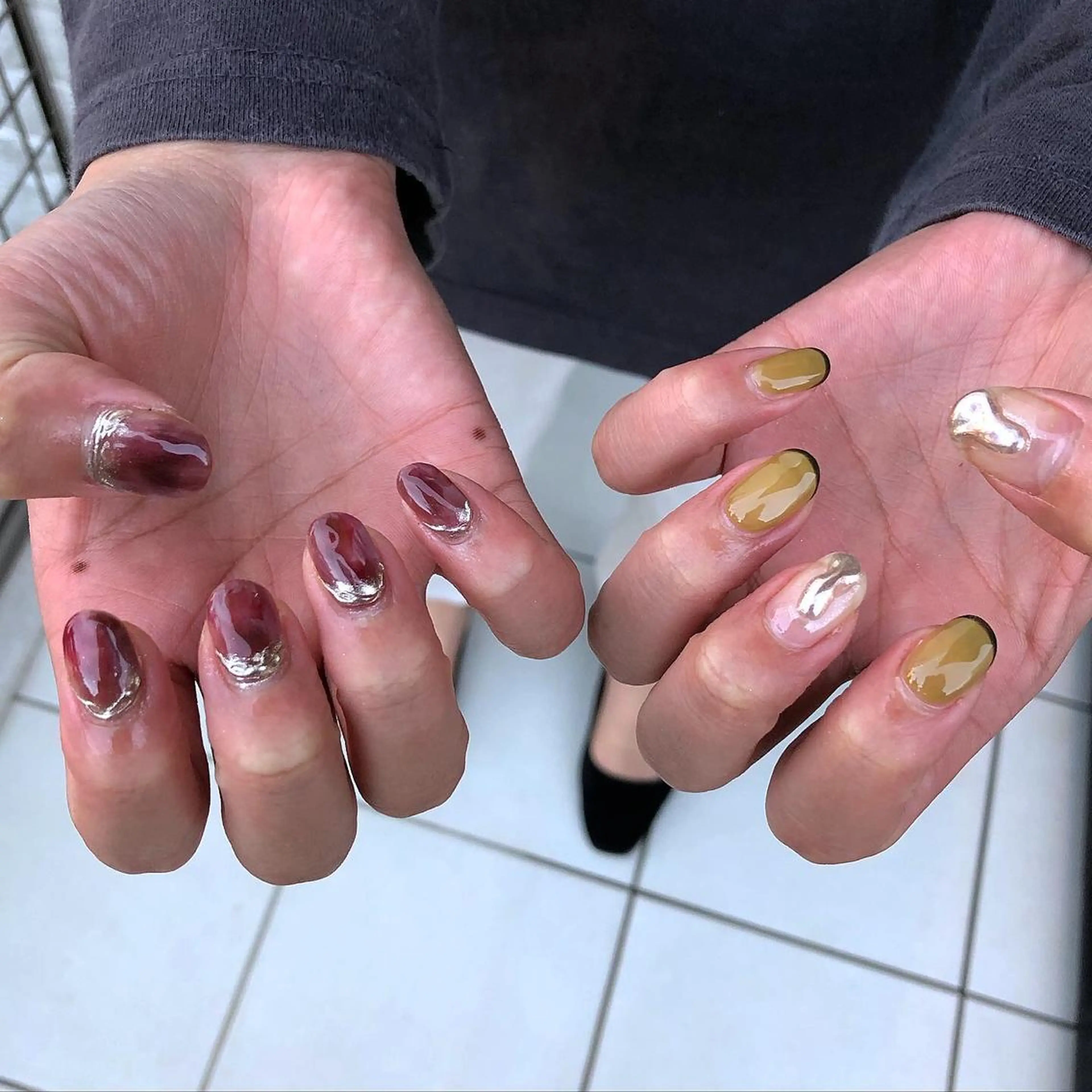 ネイル ハンドネイル émus nail Mamiのネイルデザイン