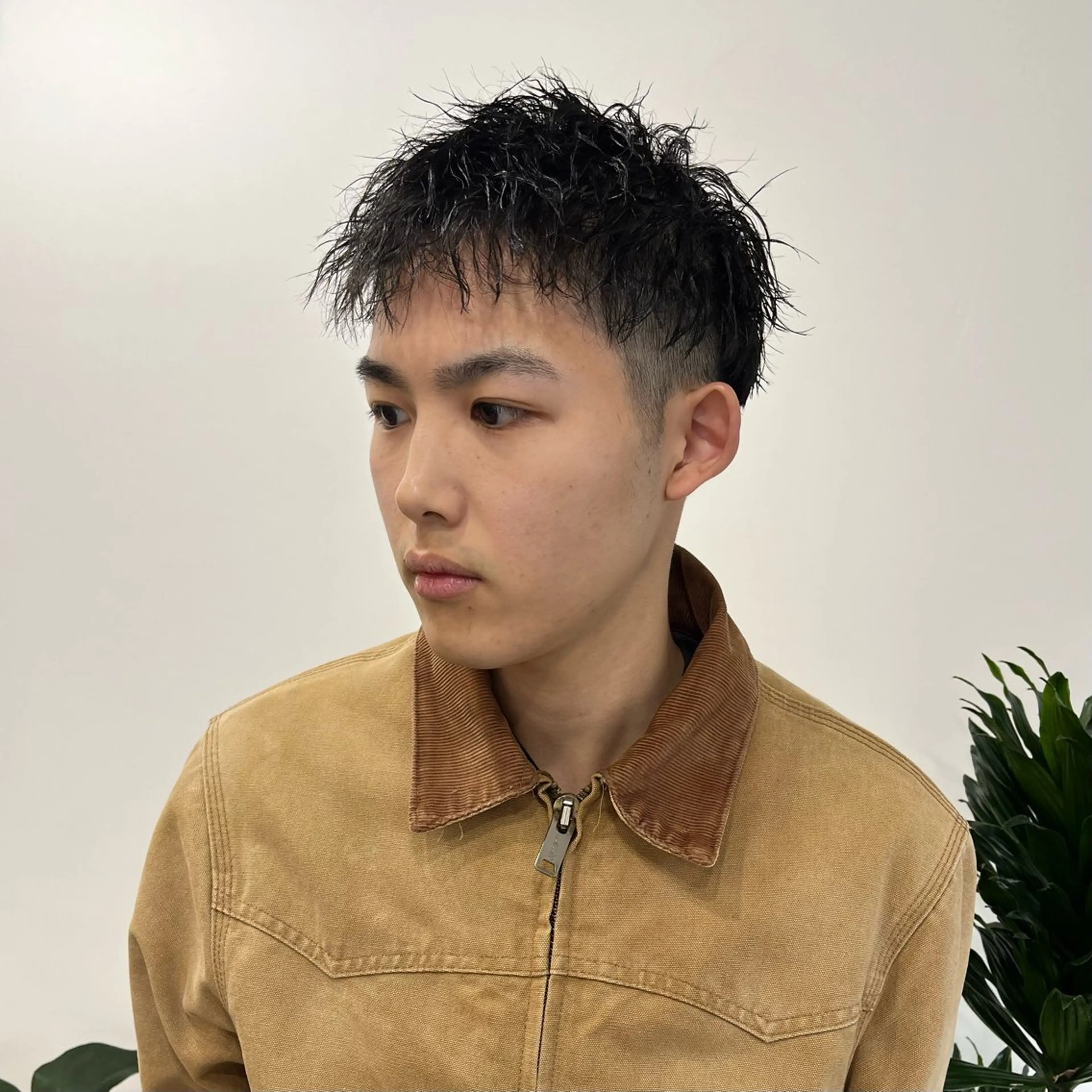 ショート カラー パーマ ヘアアレンジ メンズ ヘアカラー トリートメント 💎髪質改善特化💎 RUITOのヘアスタイル