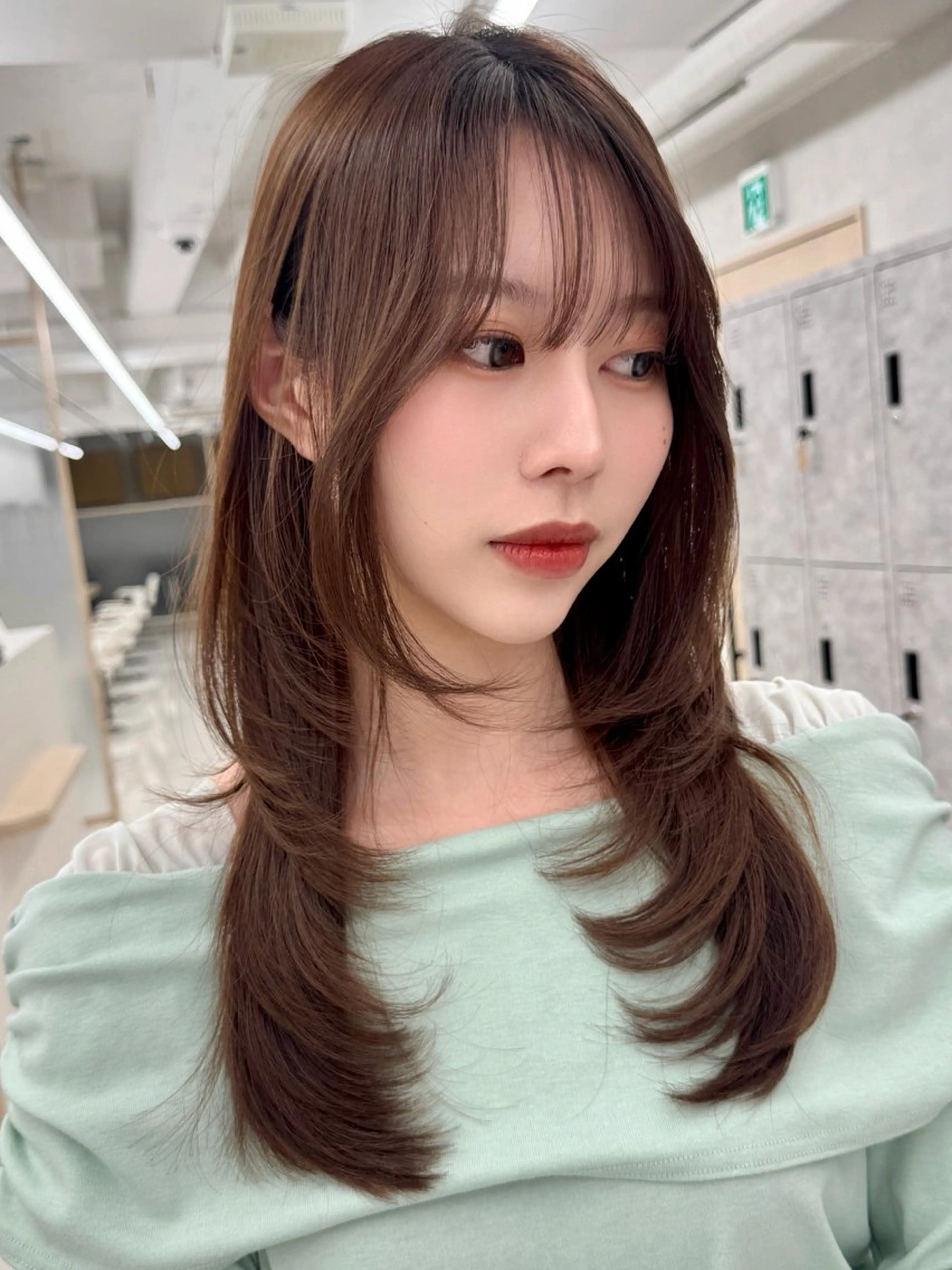 ❣️大人気❣️カット➕カラー+3stepトリートメント 🇰🇷韓国風レイヤーや韓国風くびれヘアが得意です🙆の写真