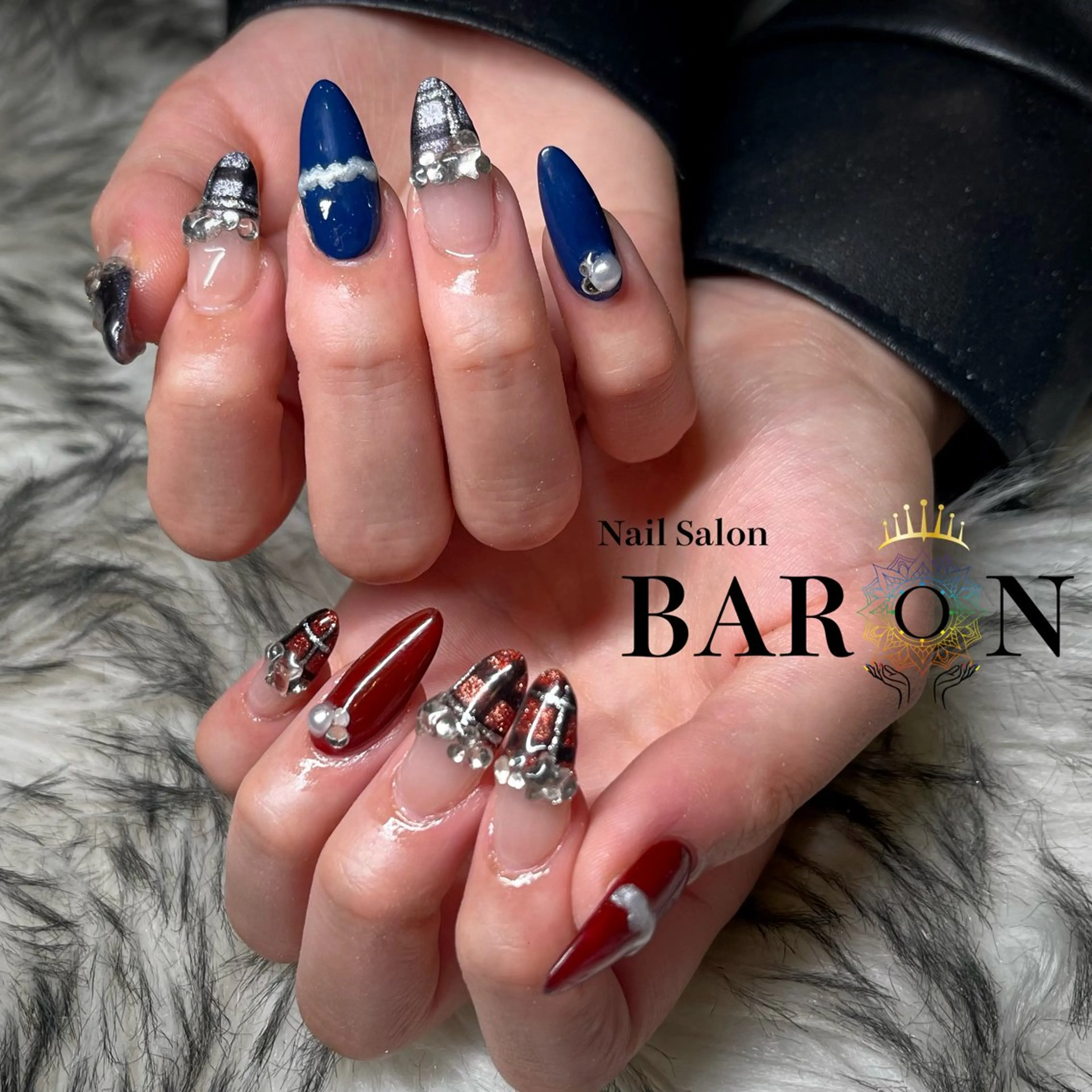 ネイル ハンドネイル ☆SAKI☆ BARON 店長のネイルデザイン