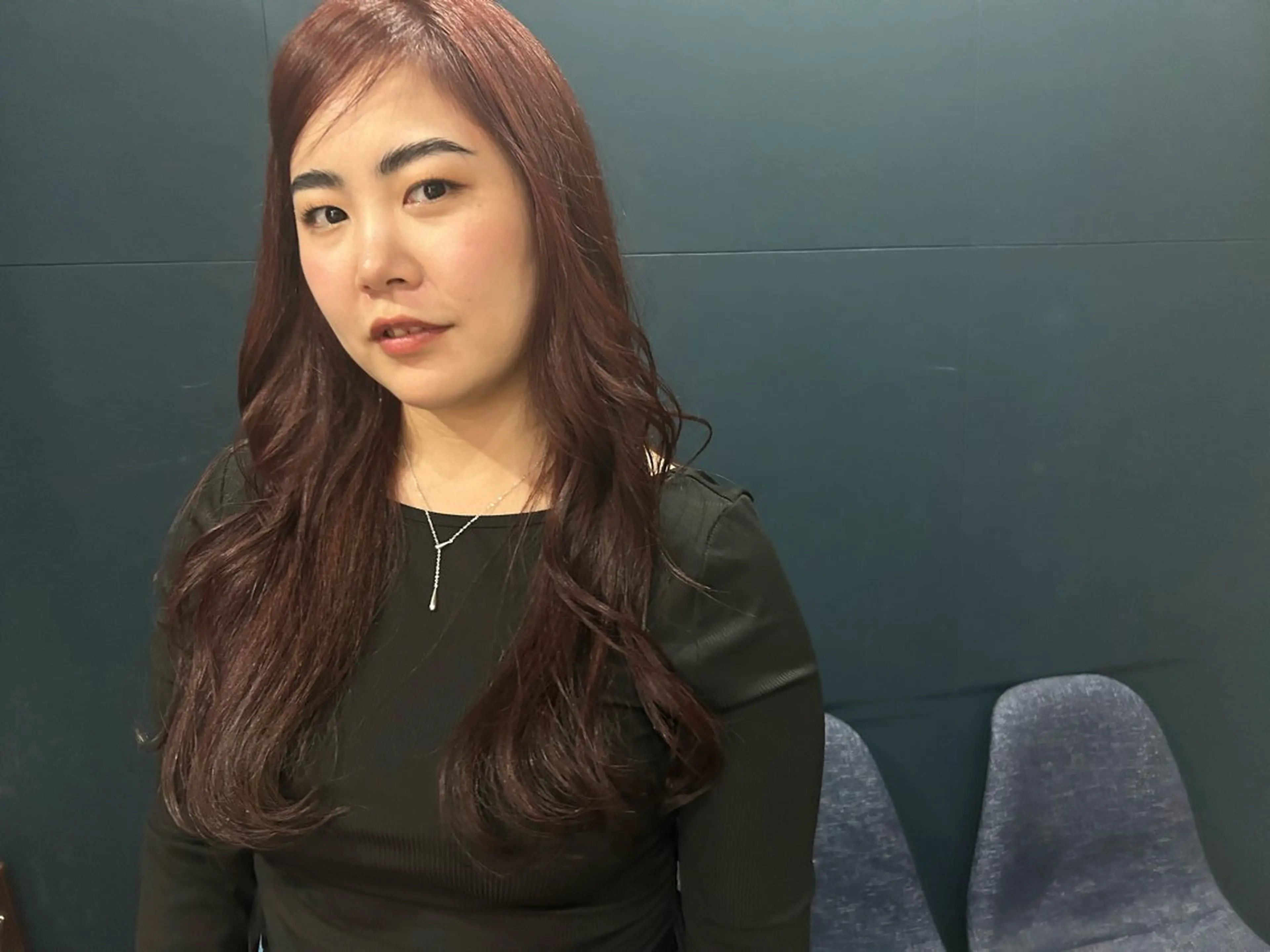 ロング カラー 黒髪 ケアカラー ヘアカラー 柔らかカラー🥛 mayucoのヘアスタイル