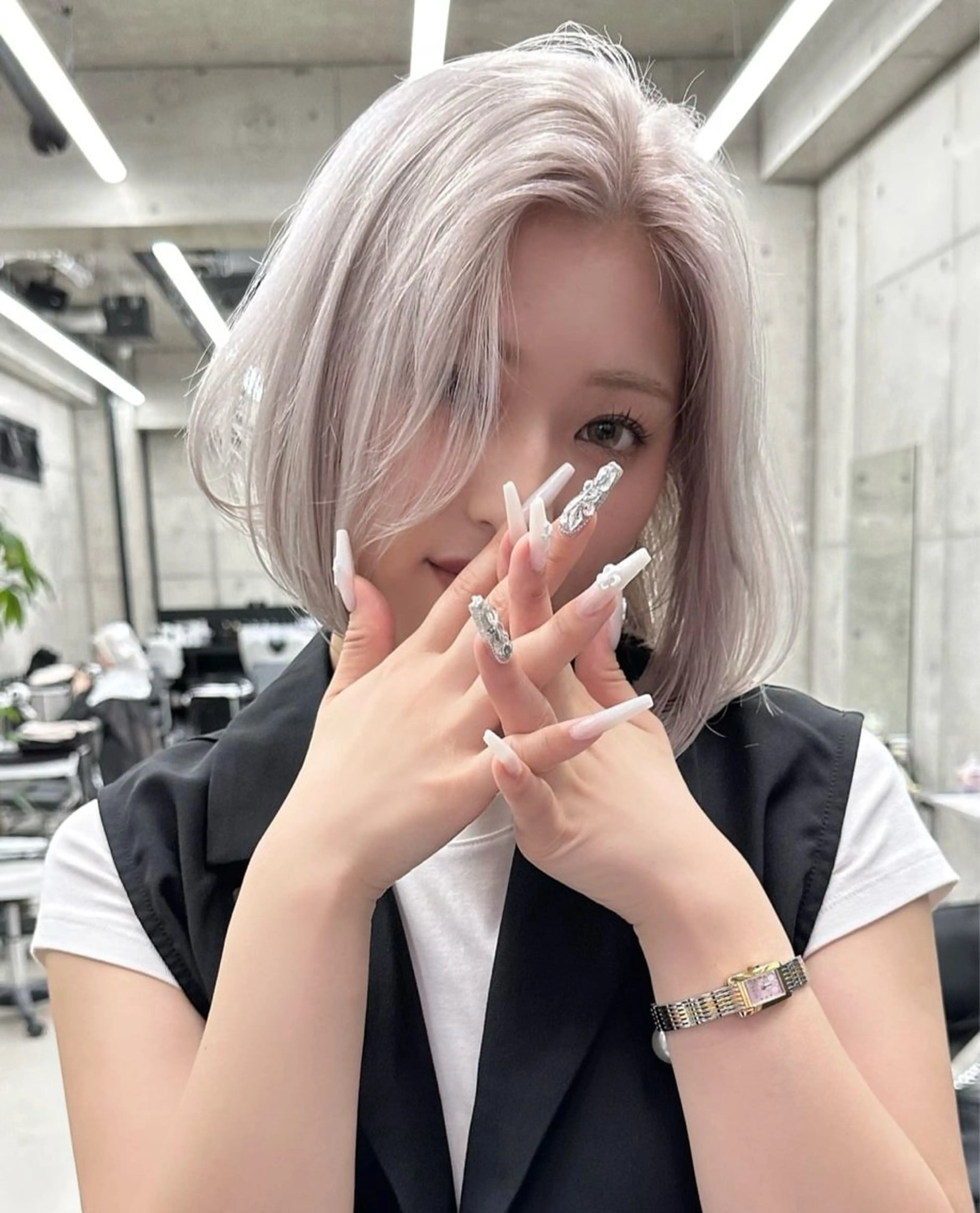 ショート LINOET 名古屋所属・中道 晶のヘアスタイル