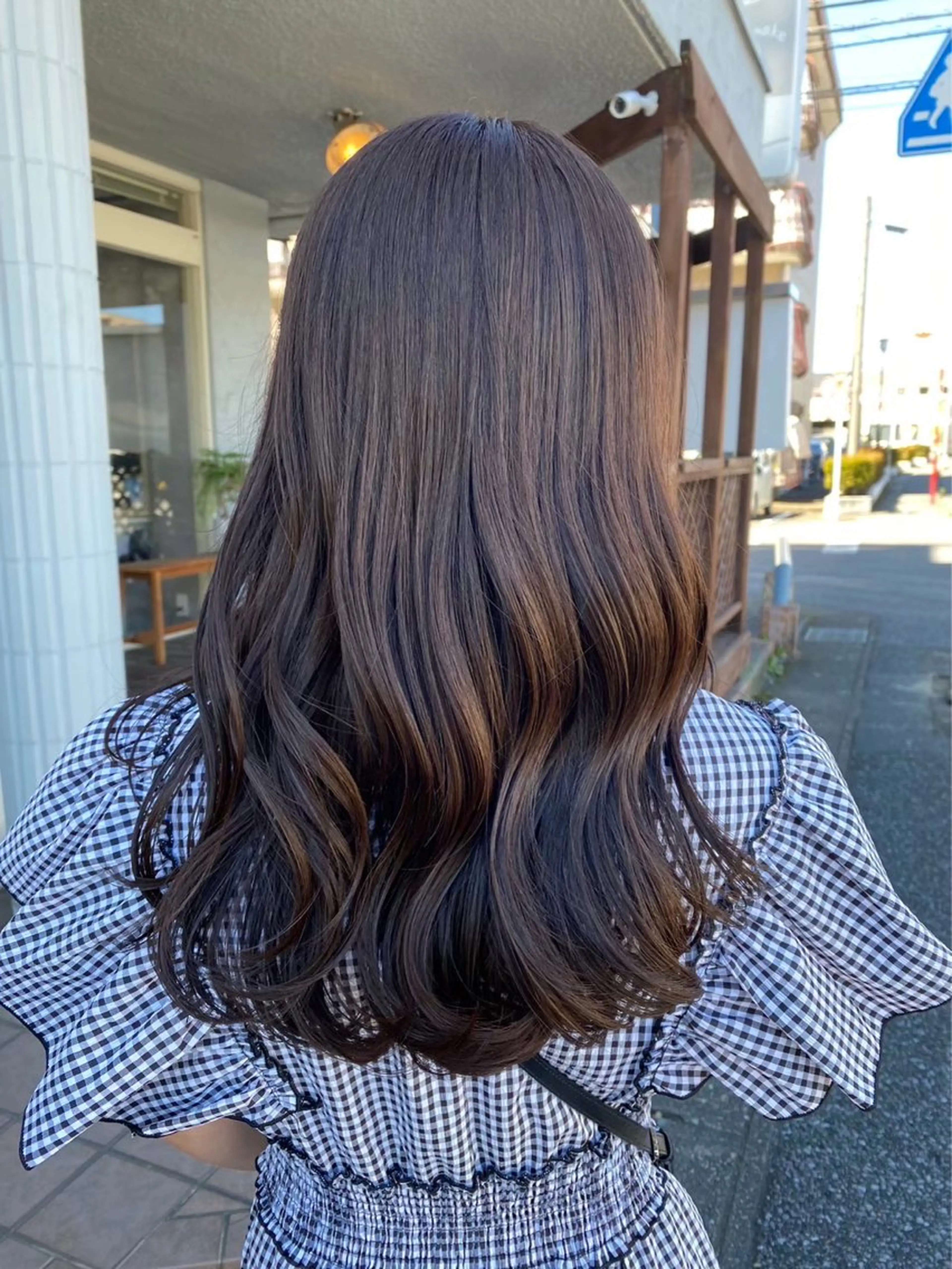 ロング カラー ピンクカラー トリートメント LS HAIR所属・石井 大空のヘアスタイル