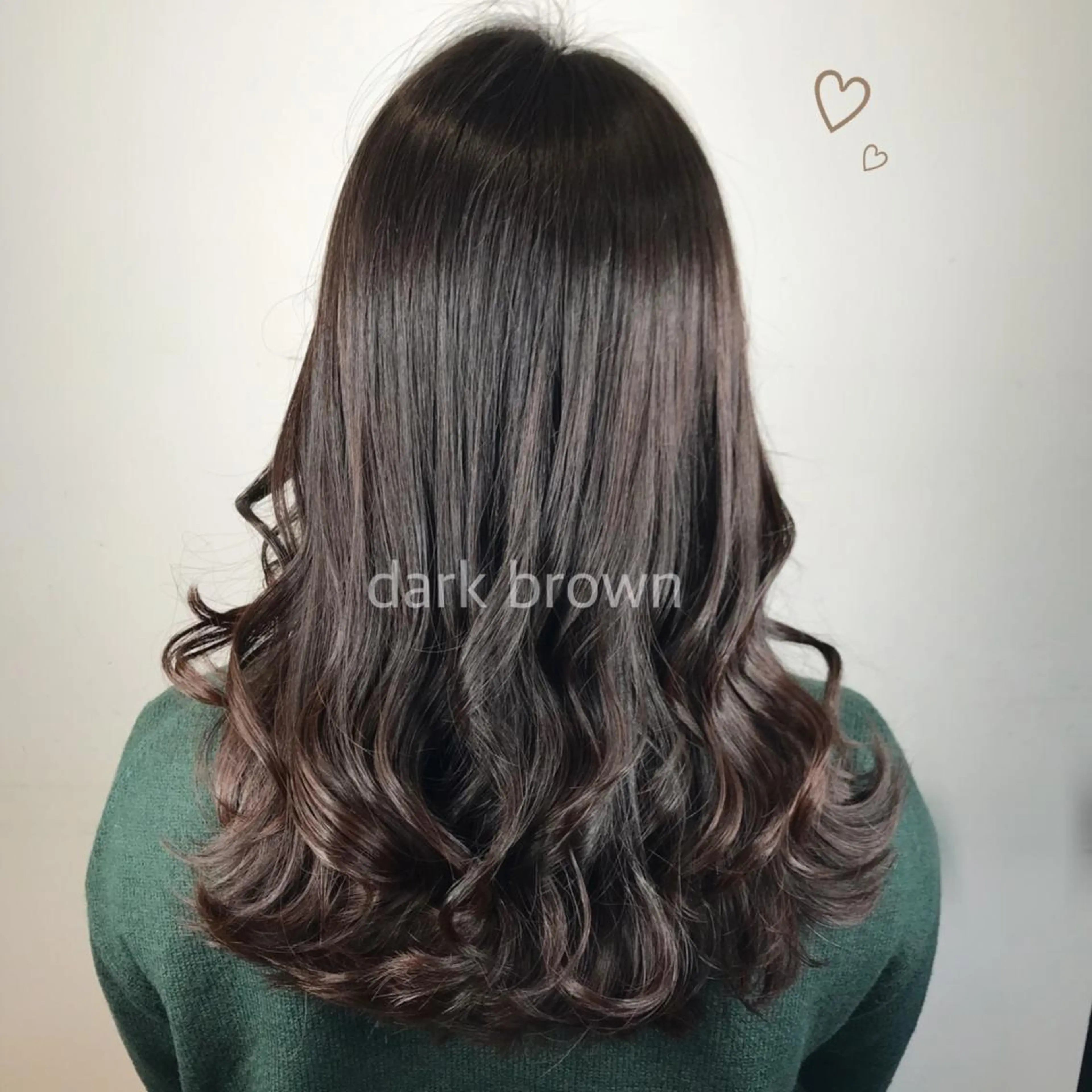 セミロング カラー ヘアアレンジ knock【ノック】所属・烏丸韓国ヘア🇰🇷 ayaka🎀のヘアスタイル