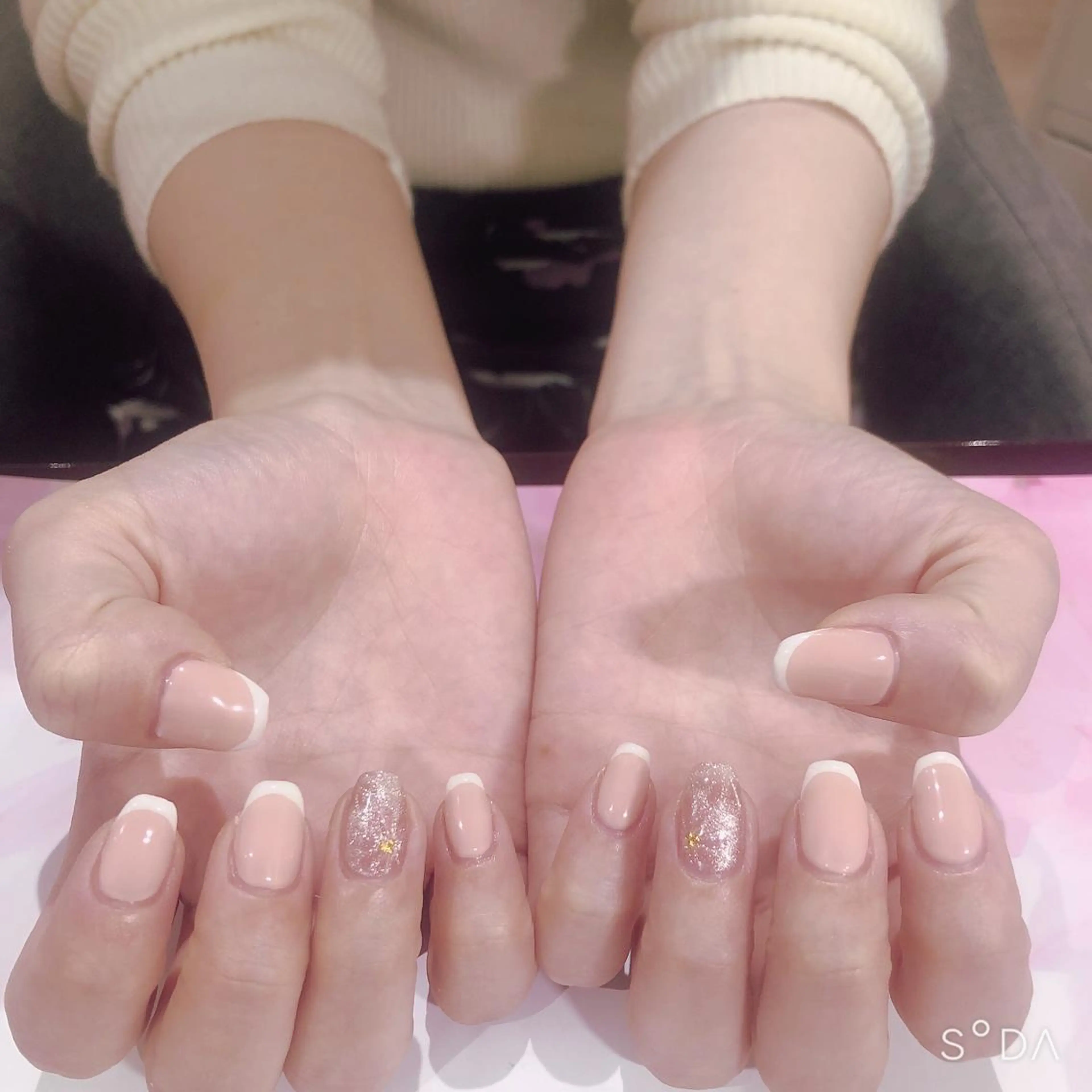 ネイル フレンチネイル ハンドネイル 吉野✨ ネイルデザイナー✨のネイルデザイン